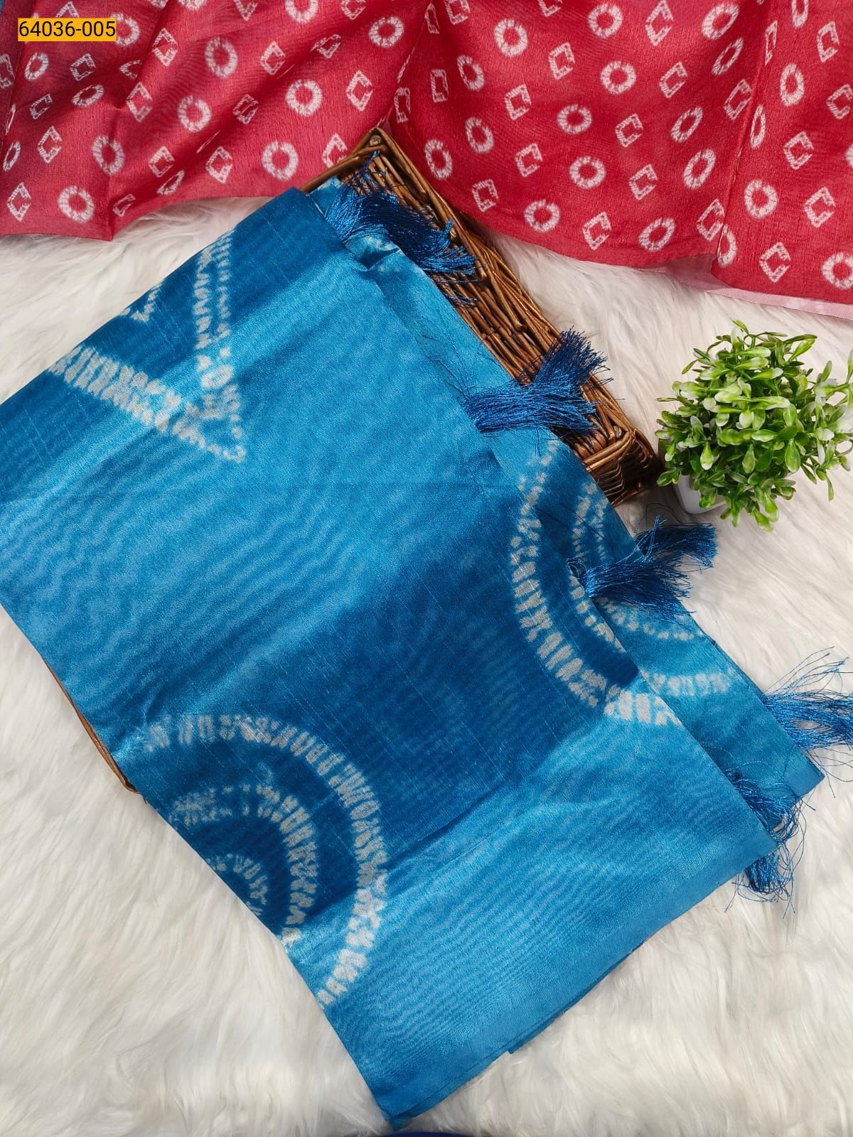 Sky Blue Fancy bhagalpur silk sarees
