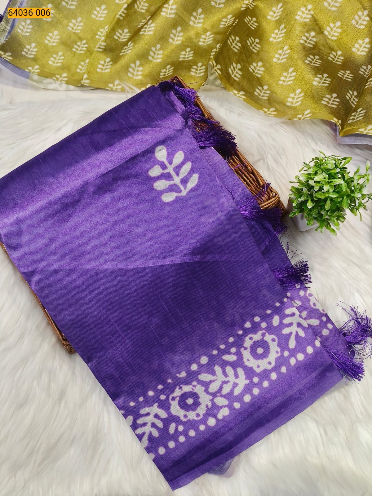 Violet Fancy bhagalpur silk sarees