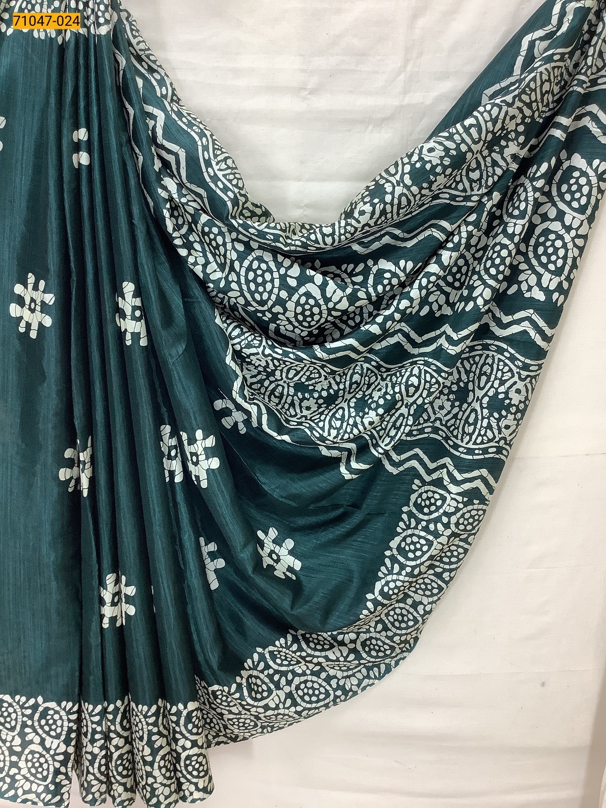 Green Crafty Silk Saree