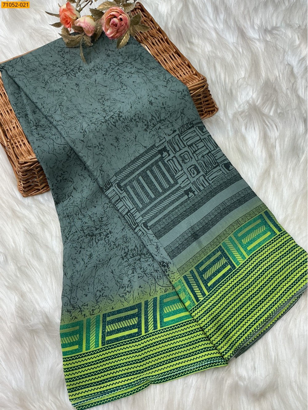 Premium Jasmine Crepe Silk Saree