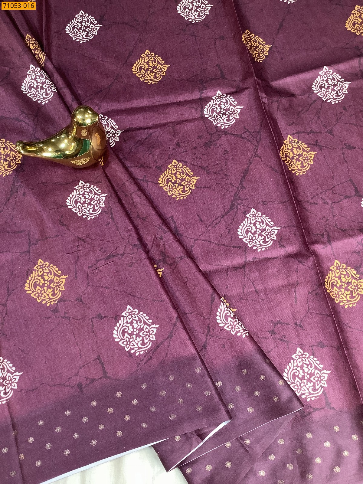 Printed Soft Fancy Linen Silk Saree