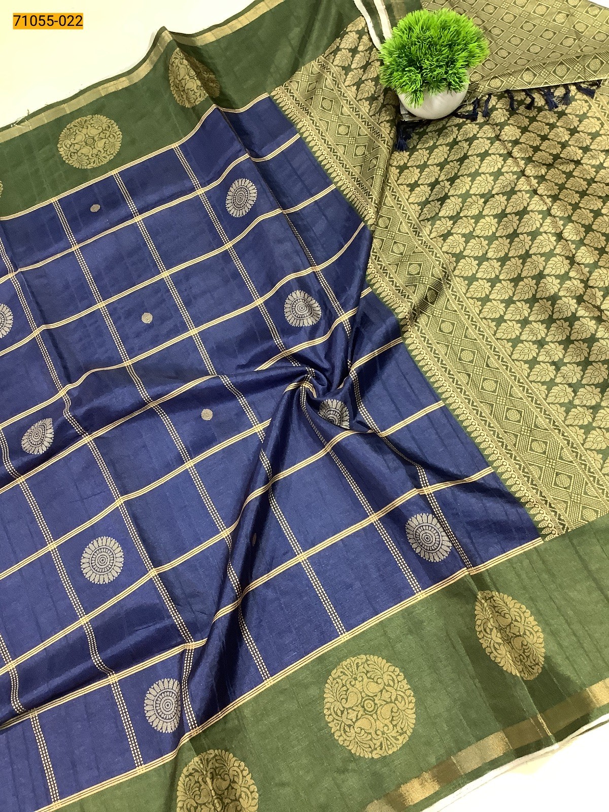 Fancy Printed Silk Saree