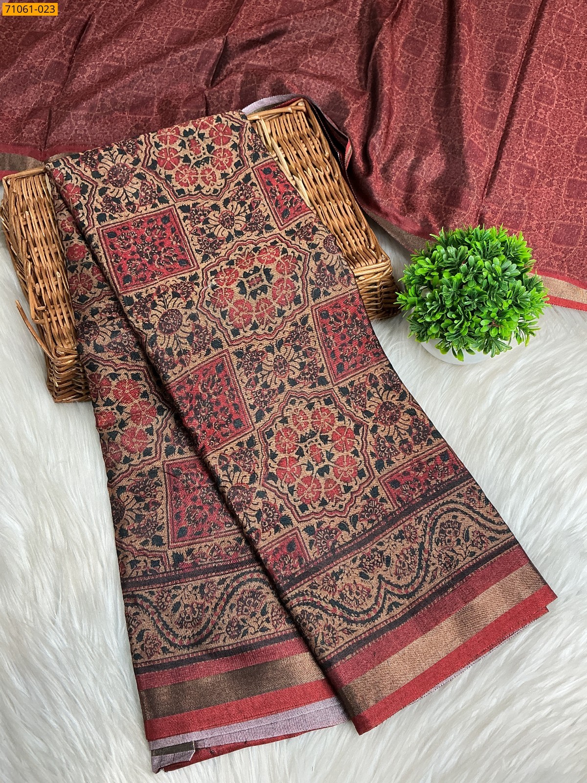 Chanderi art silk sarees