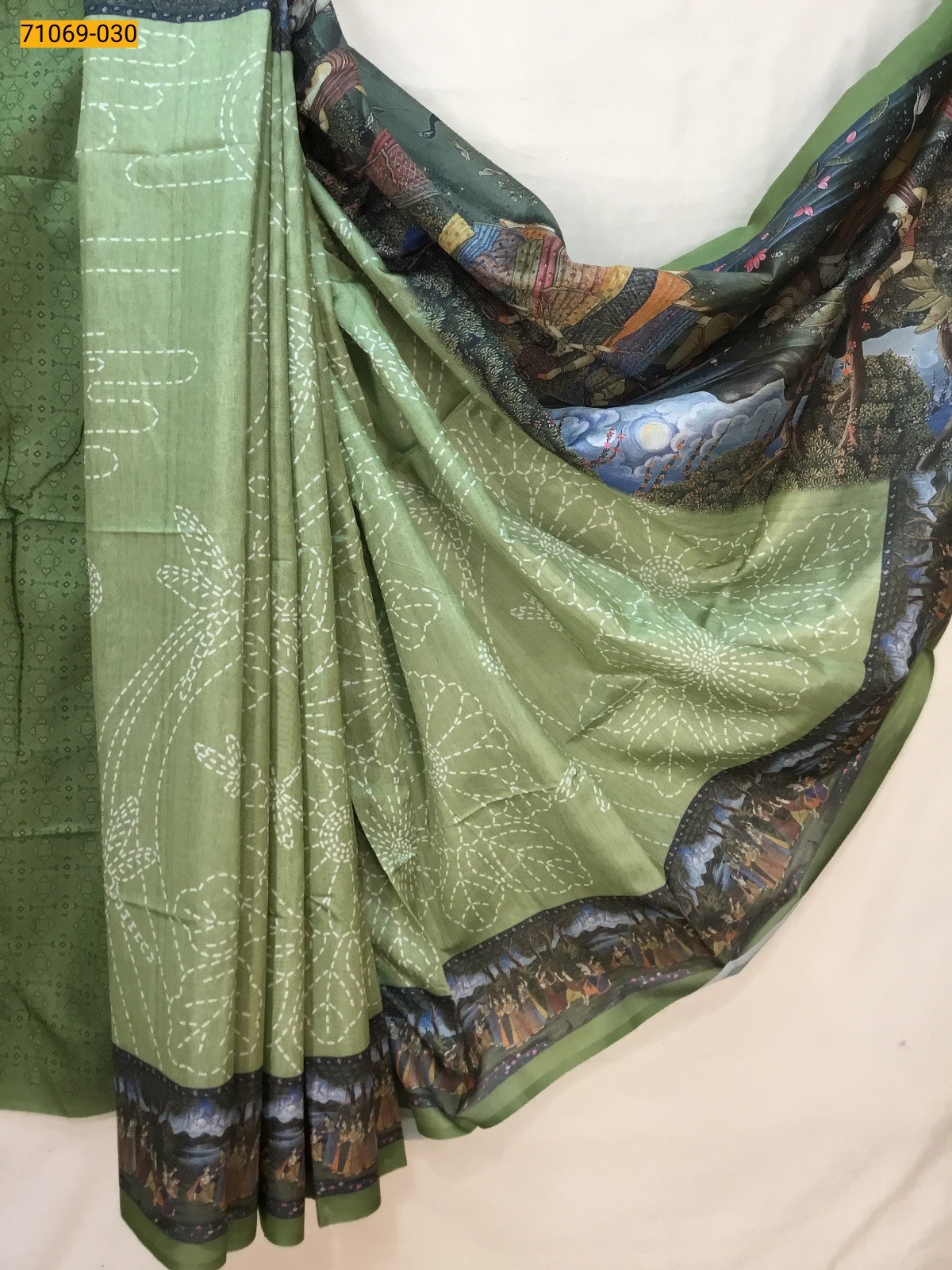  Fancy rasleela silk sarees