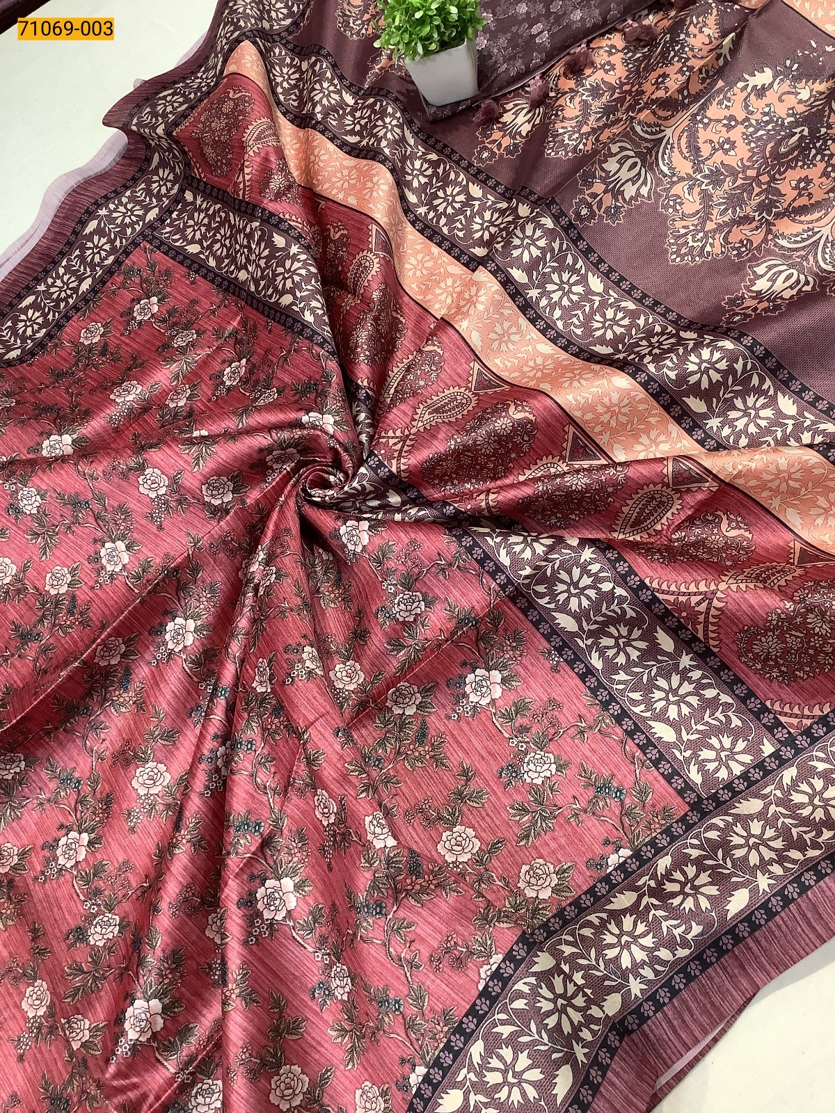 Pink Fancy rasleela silk sarees