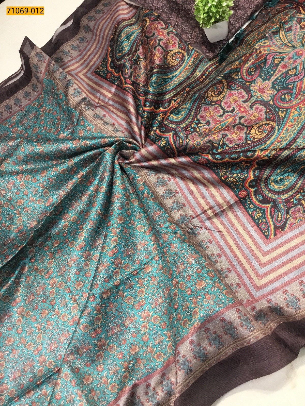 Blue Fancy rasleela silk sarees