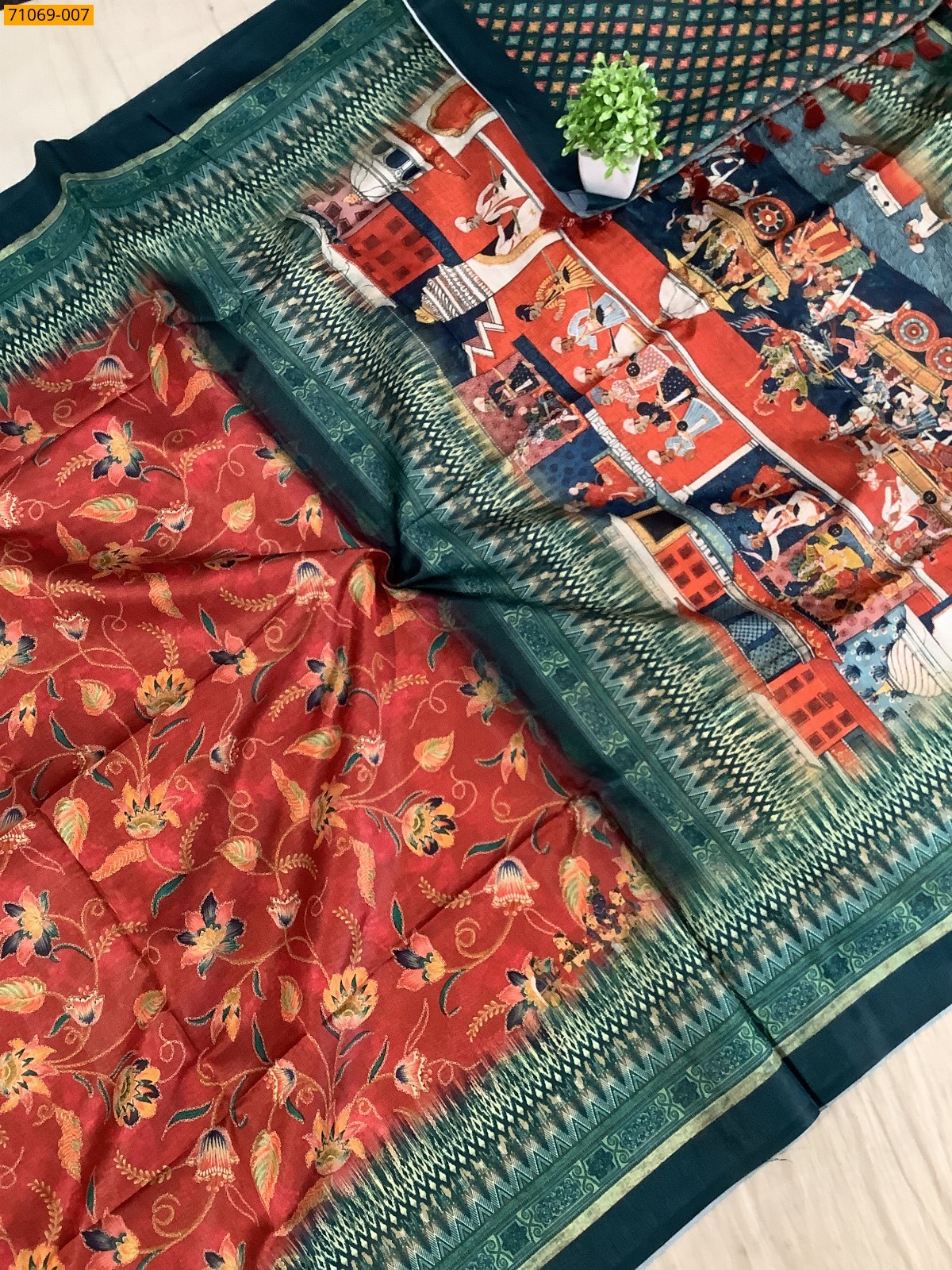Fancy rasleela silk sarees