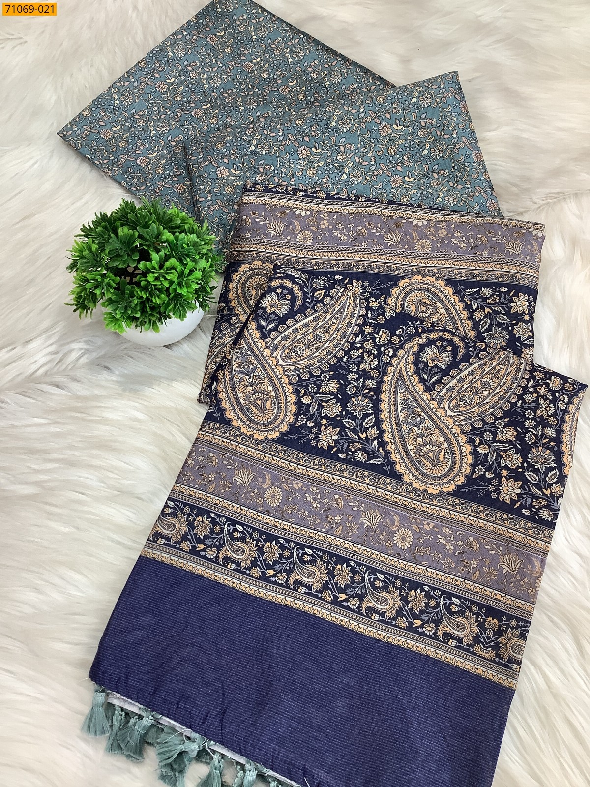 Blue Fancy rasleela silk sarees