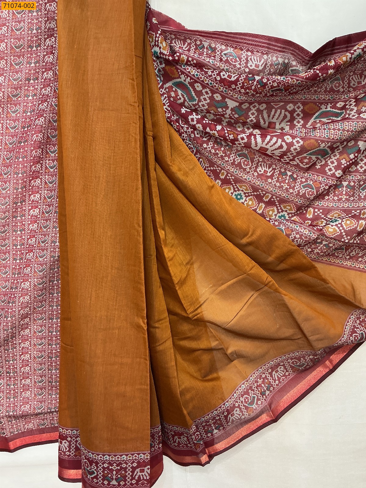 fancy chanderi silk saree fancy chanderi silk saree