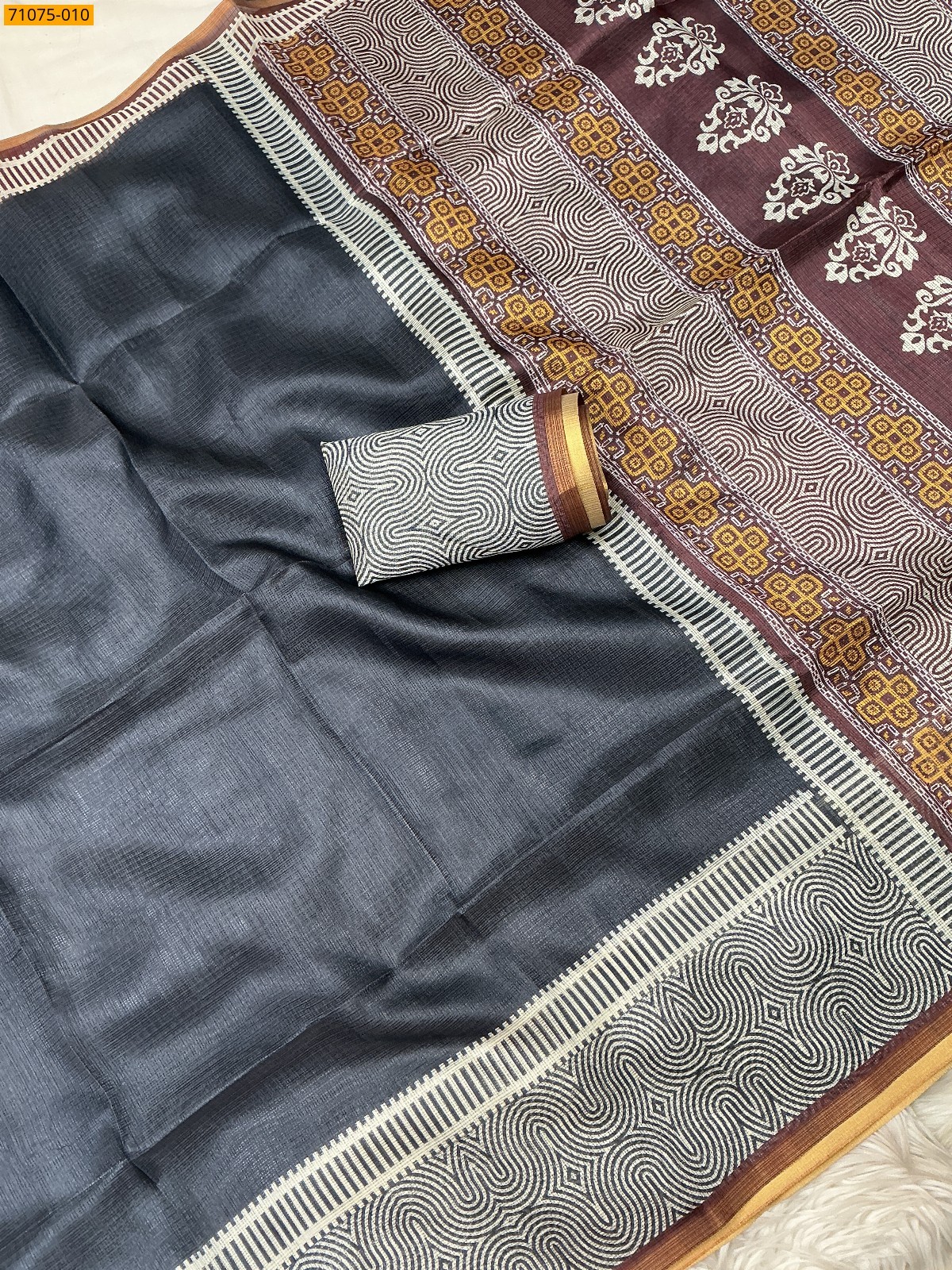 Black Fancy kota silk sarees