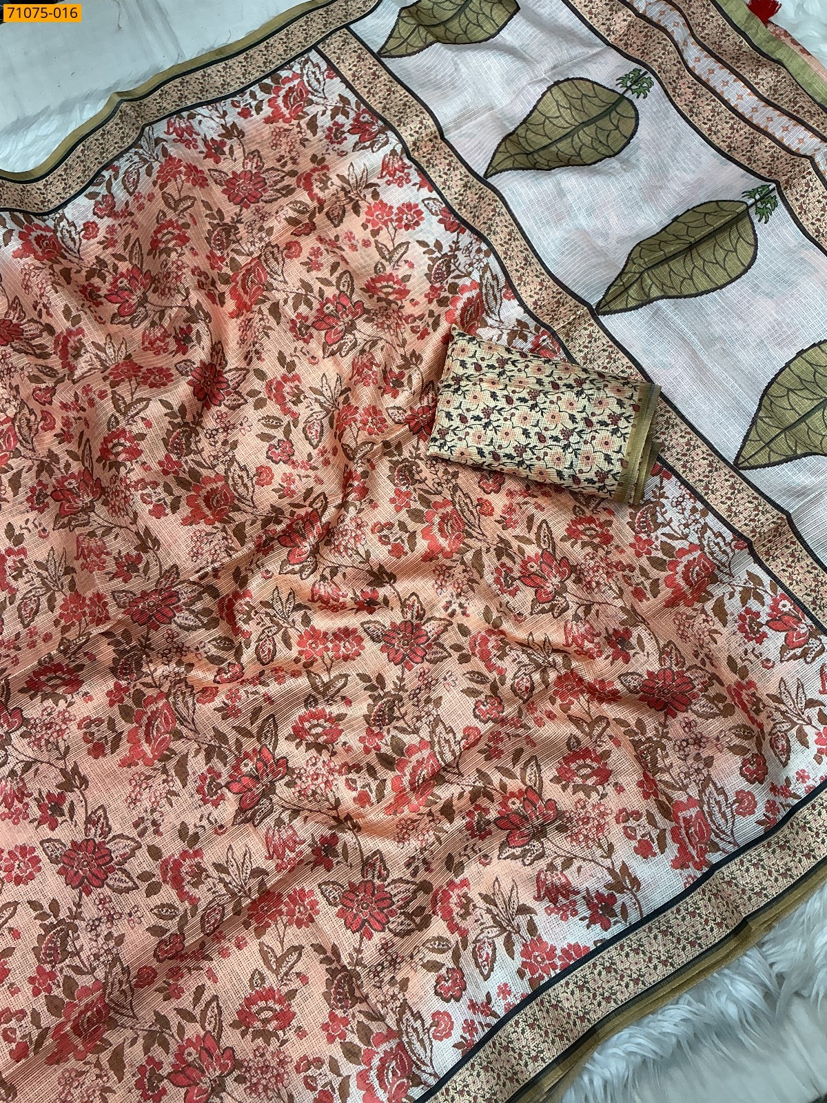 Multi color Fancy kota silk sarees