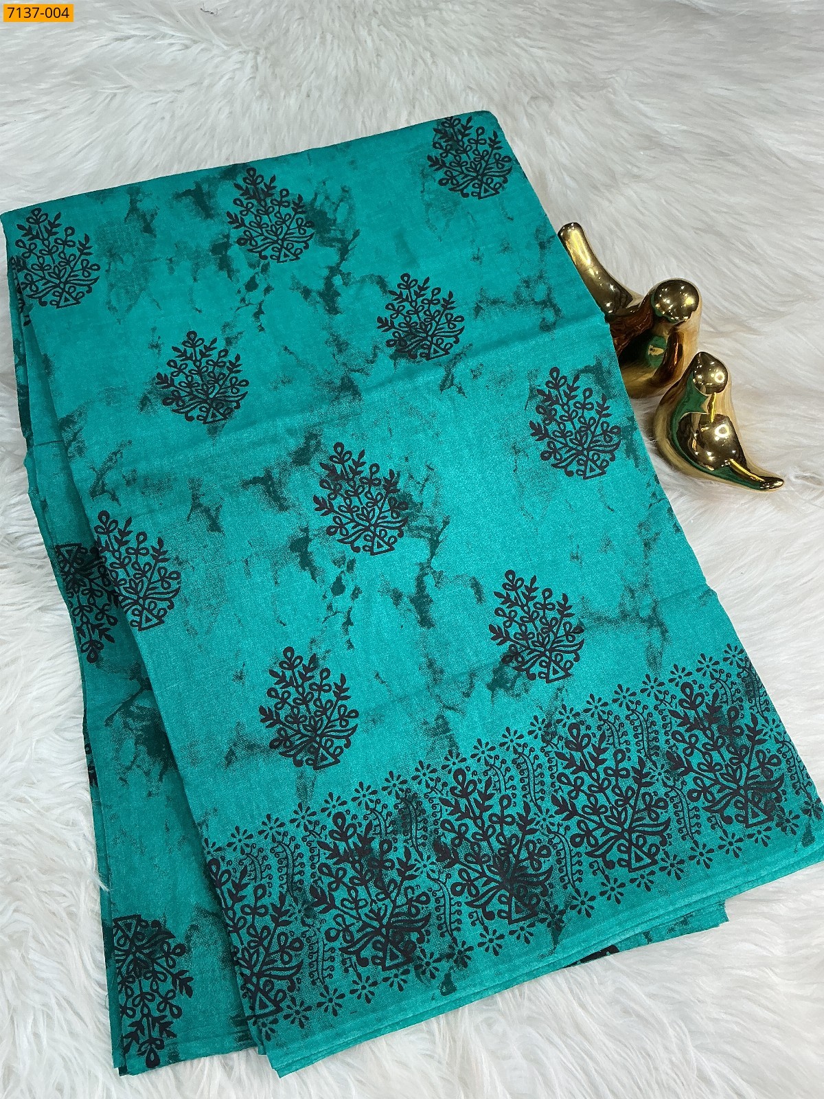 Cotton printed saree Cotton printed saree