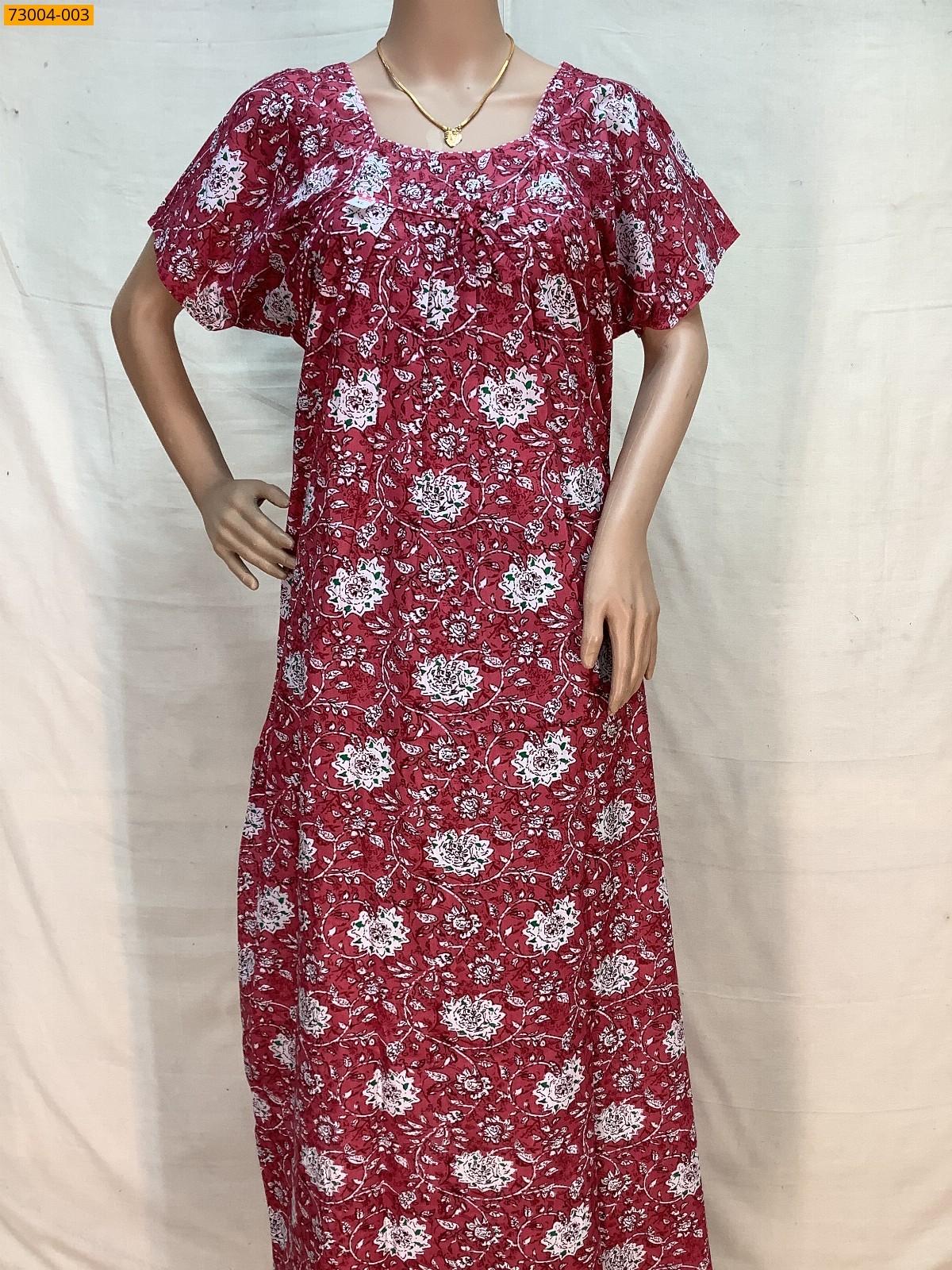 Cotton Printed Galaxy Nighty