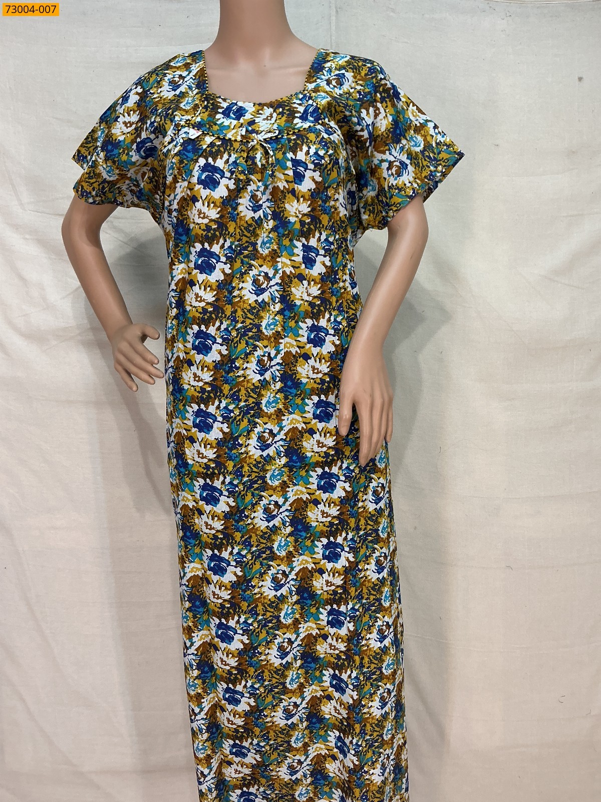 Cotton Printed Galaxy Nighty