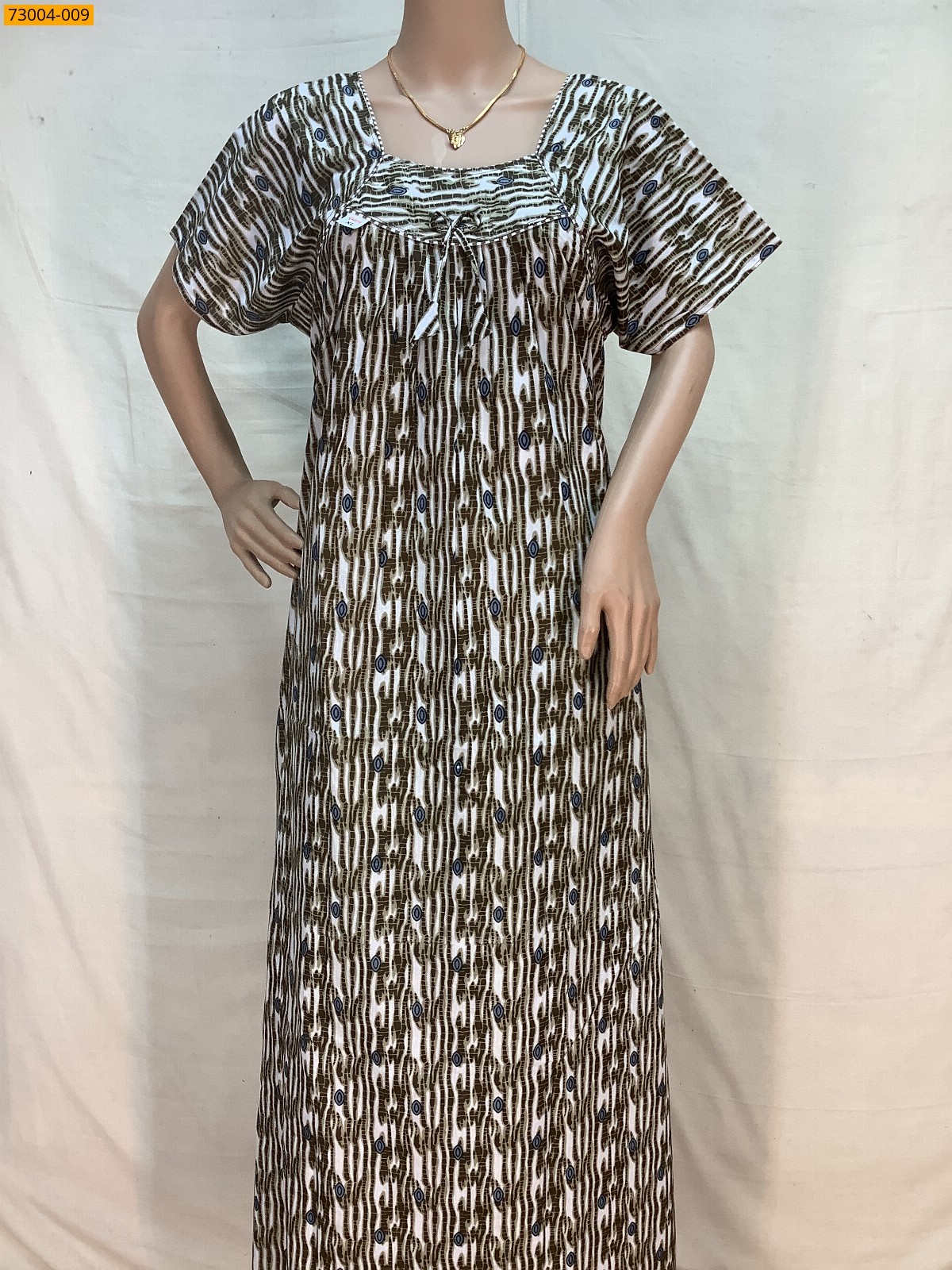 Cotton Printed Galaxy Nighty