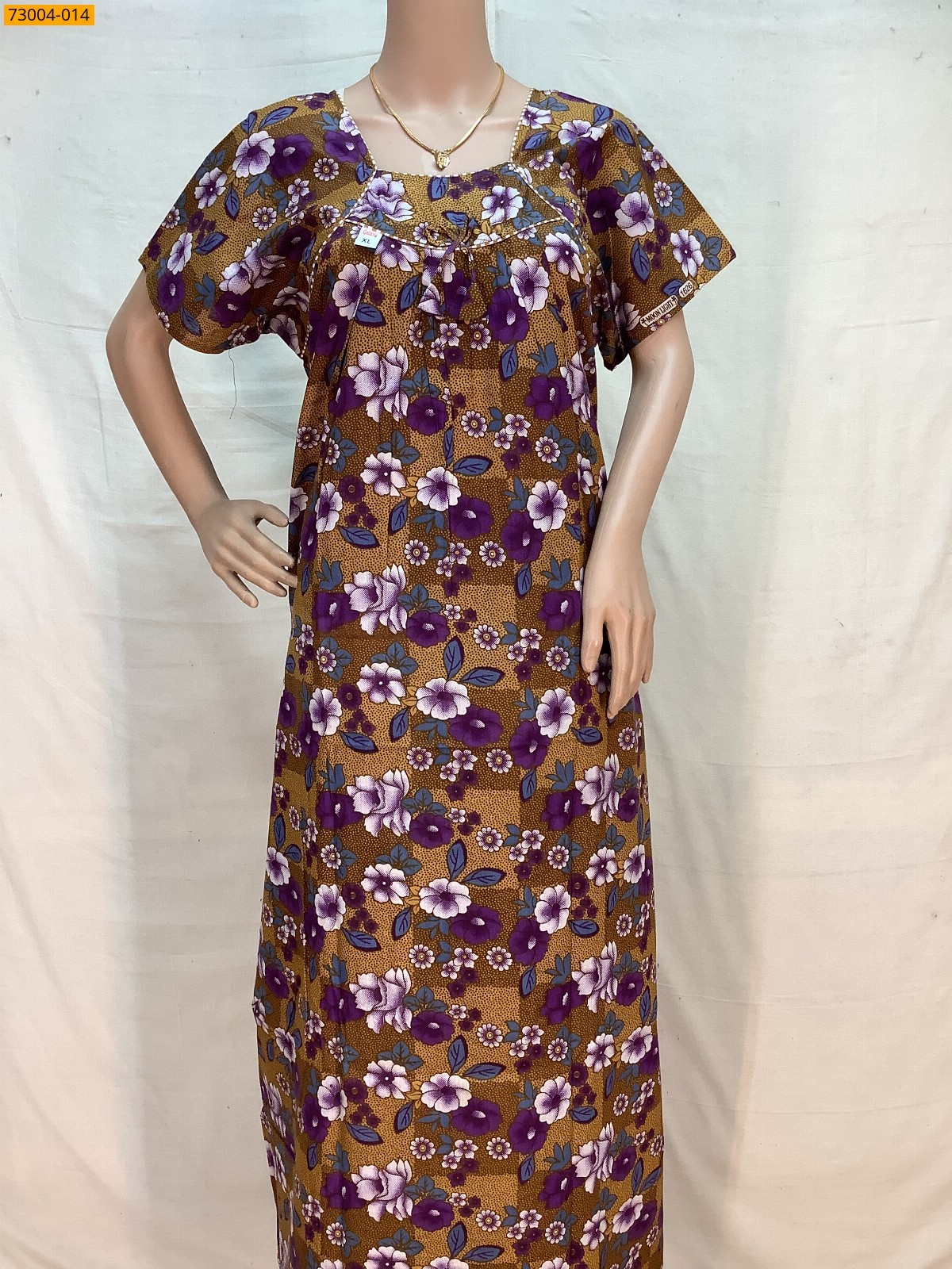 Cotton Printed Galaxy Nighty