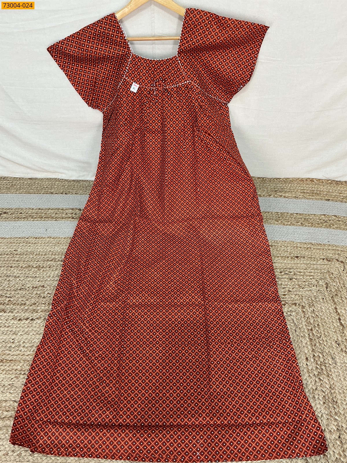 Cotton Printed Galaxy Nighty