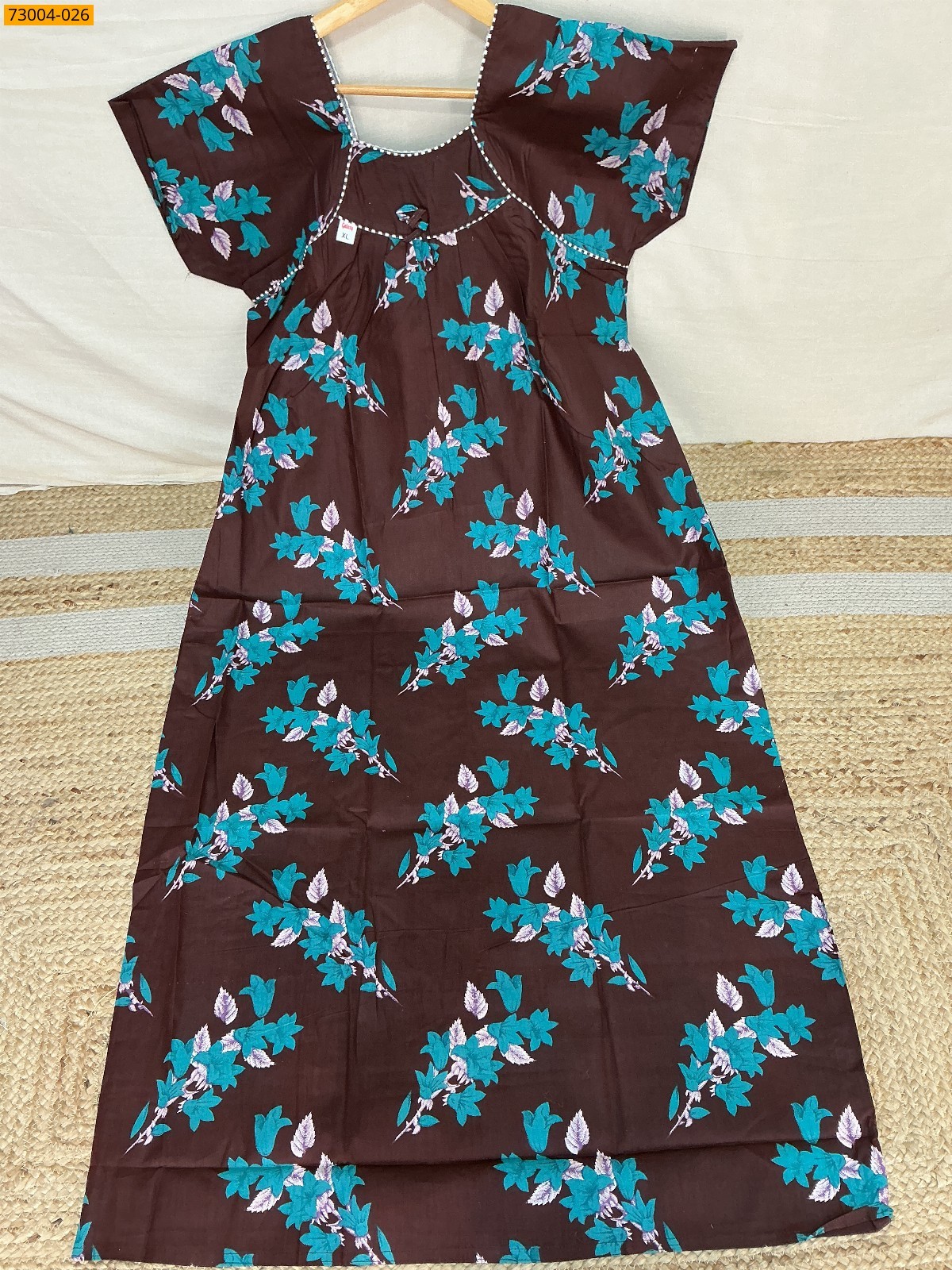 Cotton Printed Galaxy Nighty