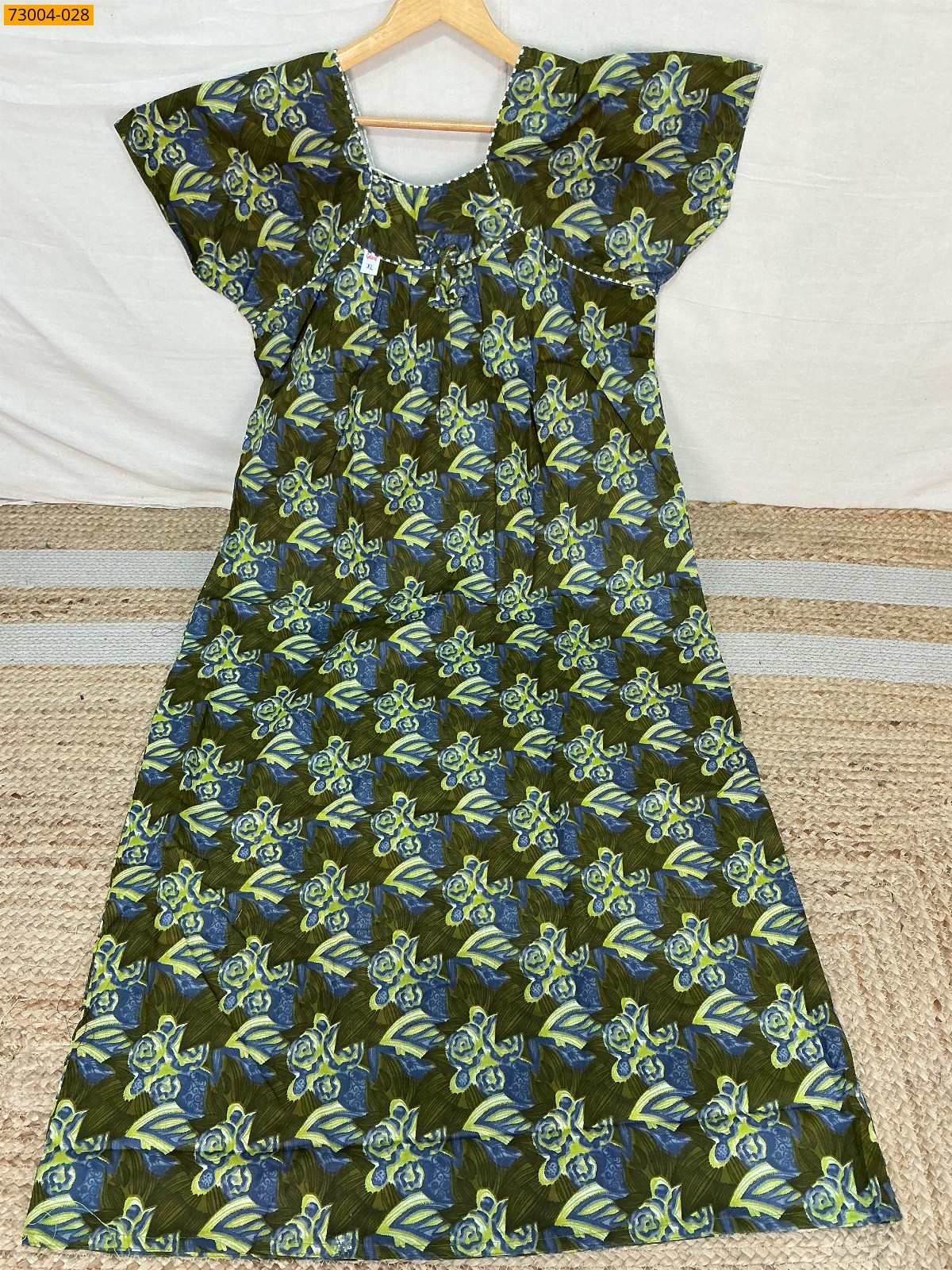 Cotton Printed Galaxy Nighty