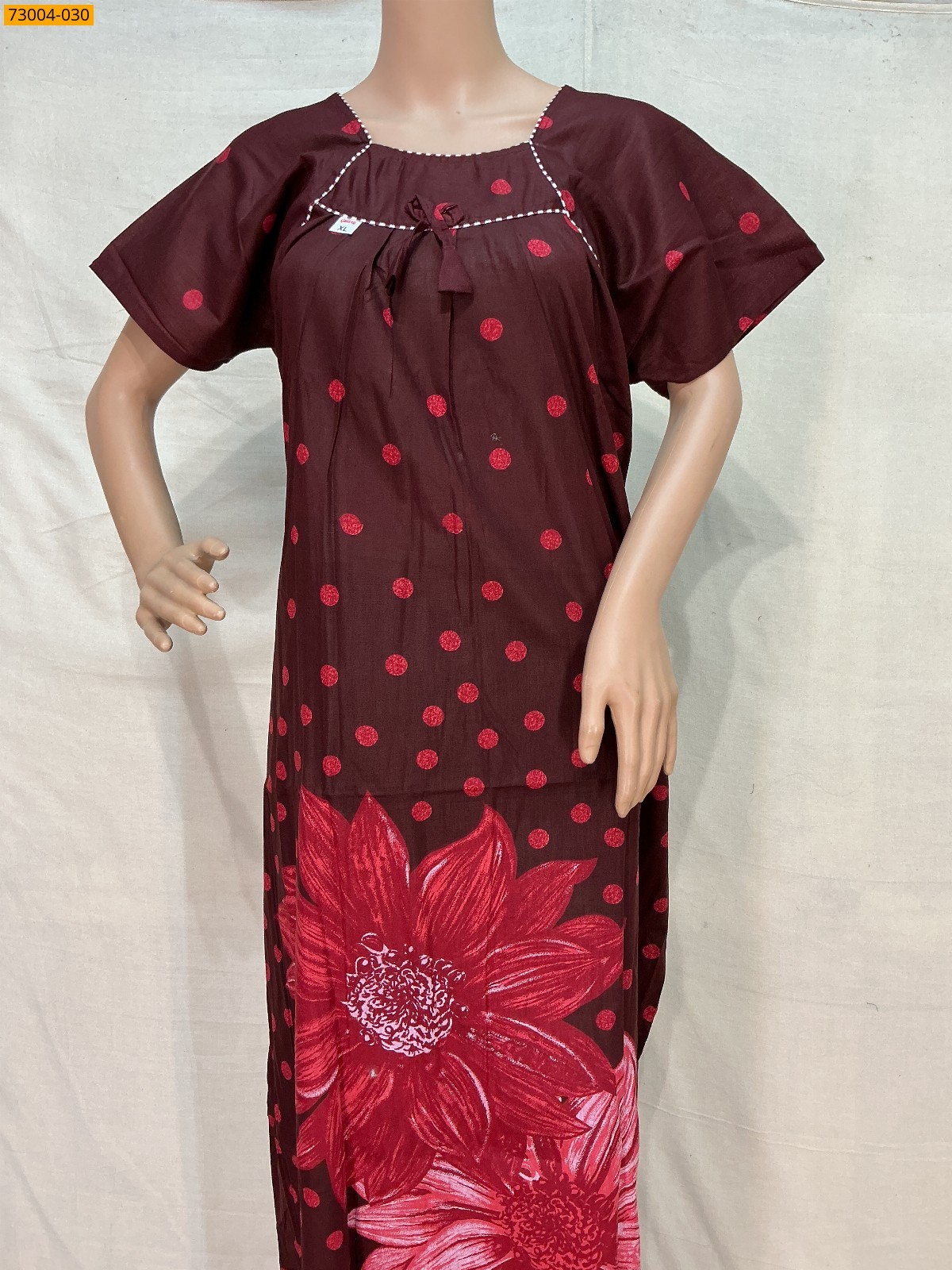 Cotton Printed Galaxy Nighty