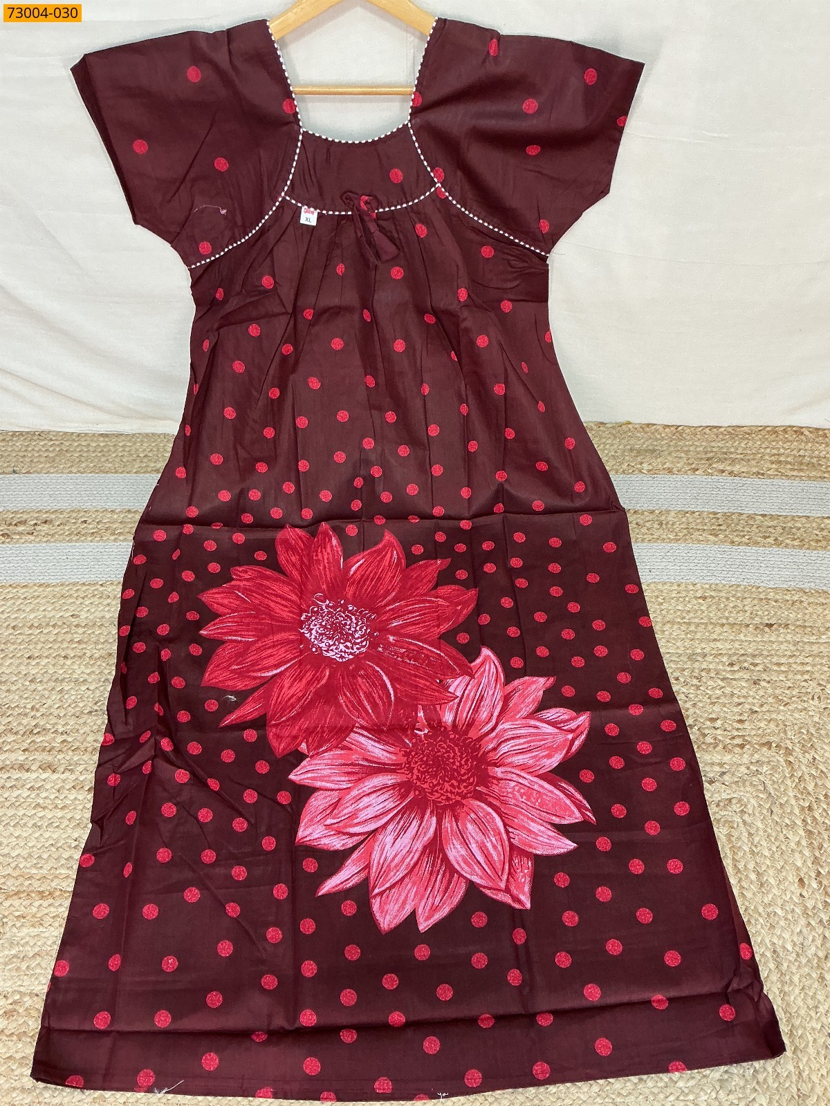 Cotton Printed Galaxy Nighty