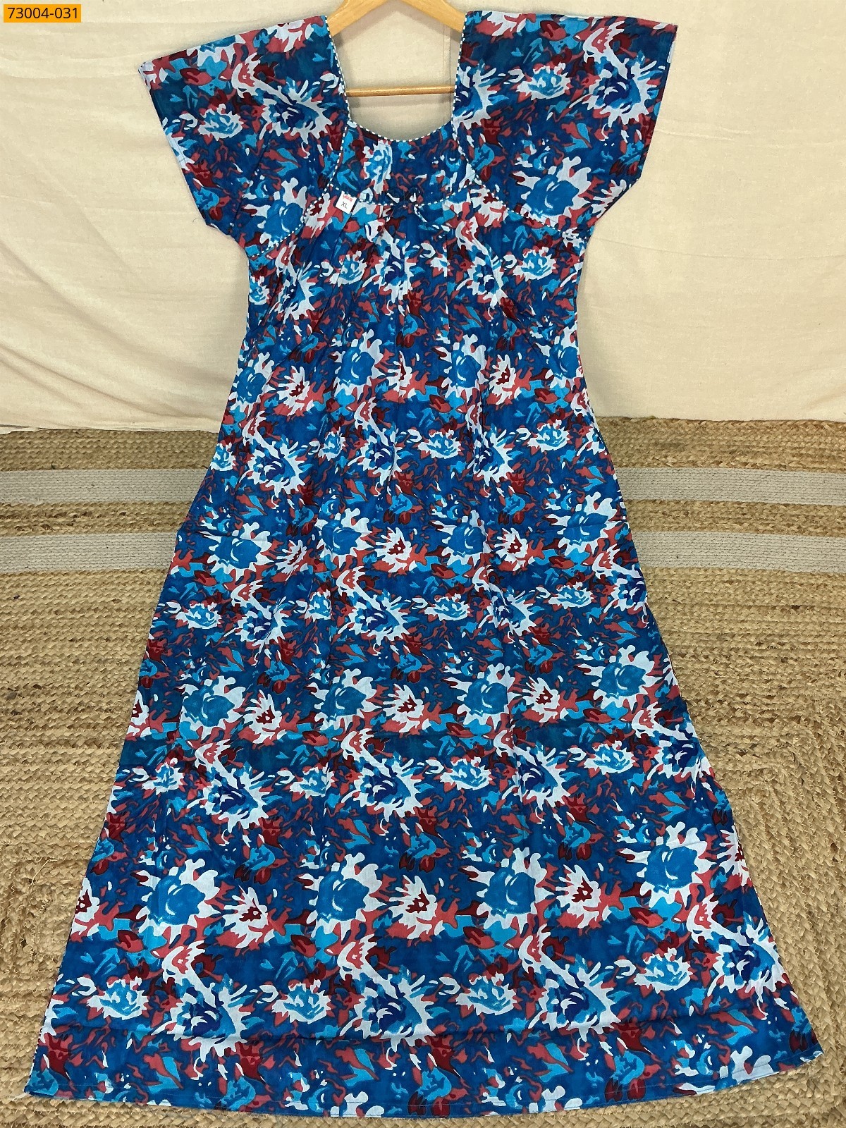 Cotton Printed Galaxy Nighty