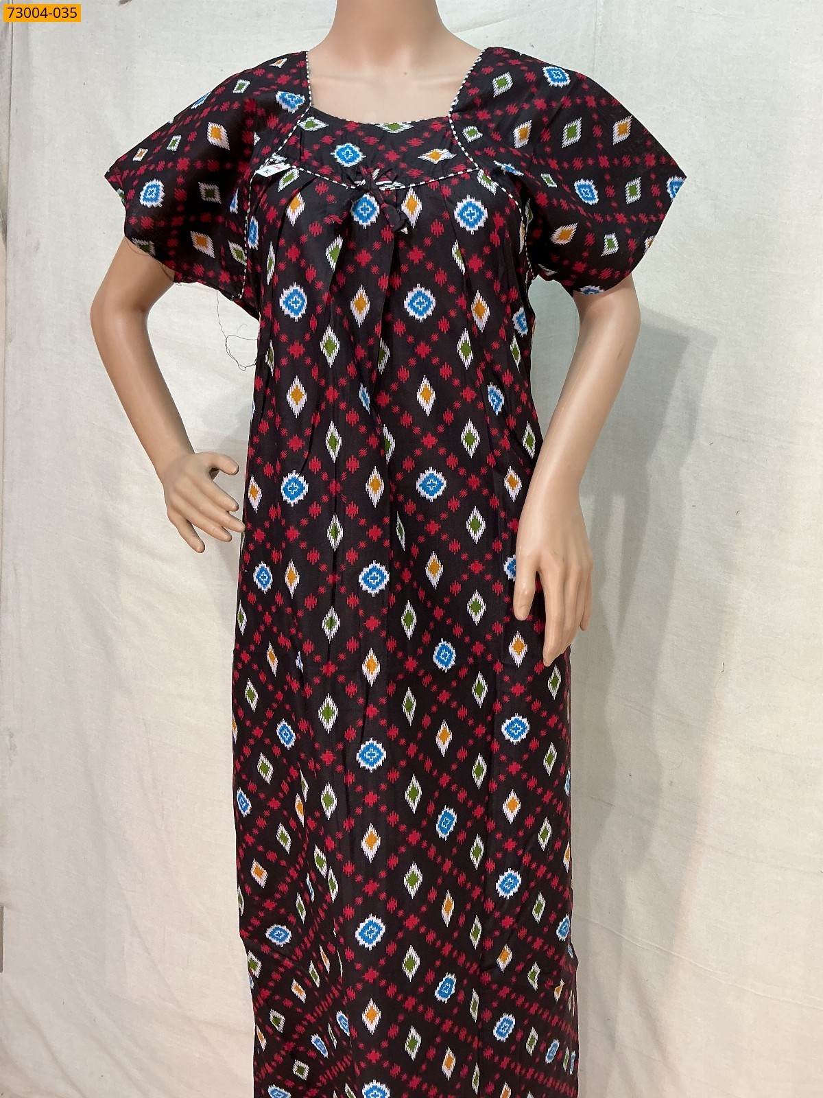 Cotton Printed Galaxy Nighty