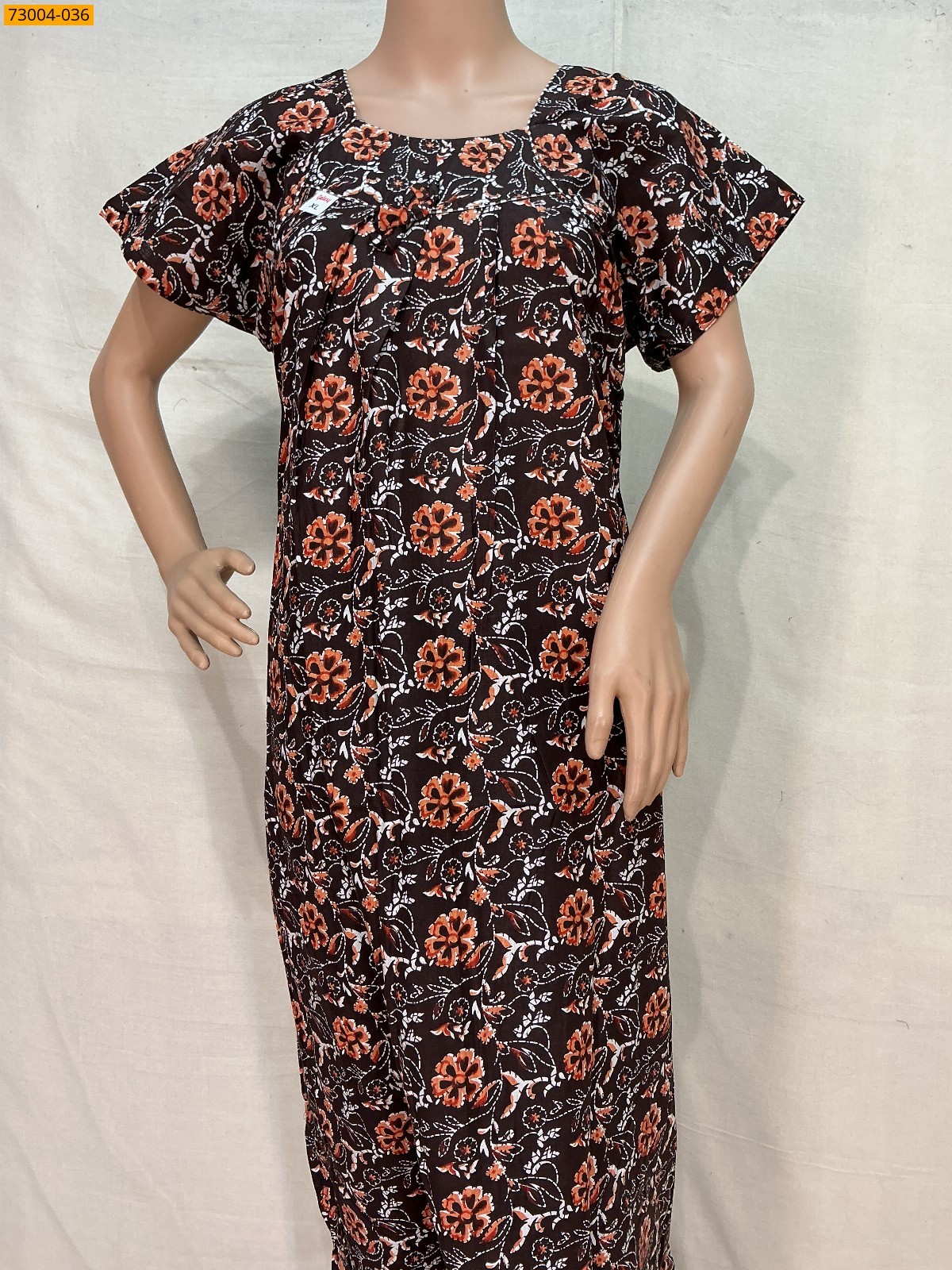 Cotton Printed Galaxy Nighty
