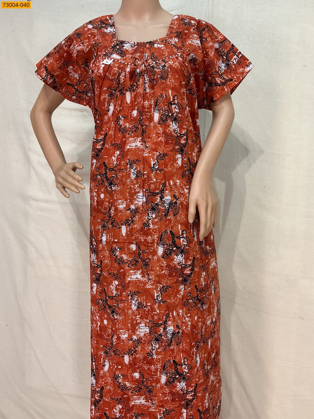Cotton Printed Galaxy Nighty