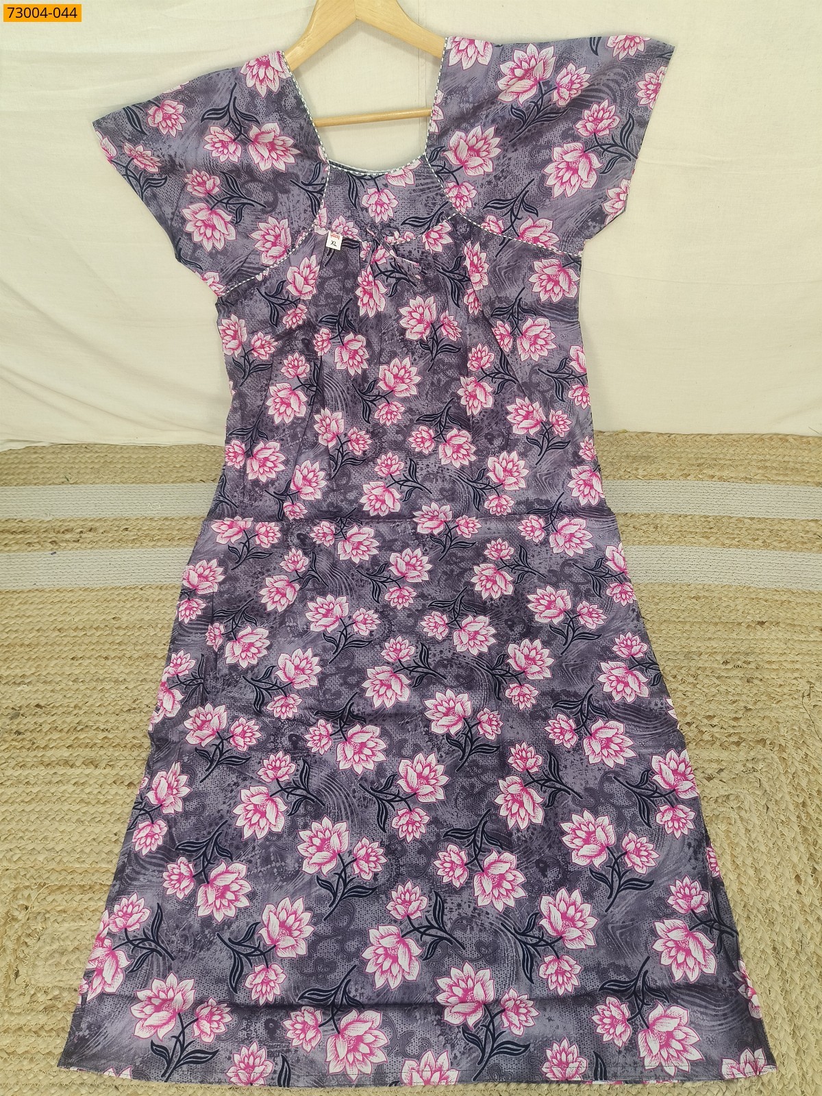 Cotton Printed Galaxy Nighty