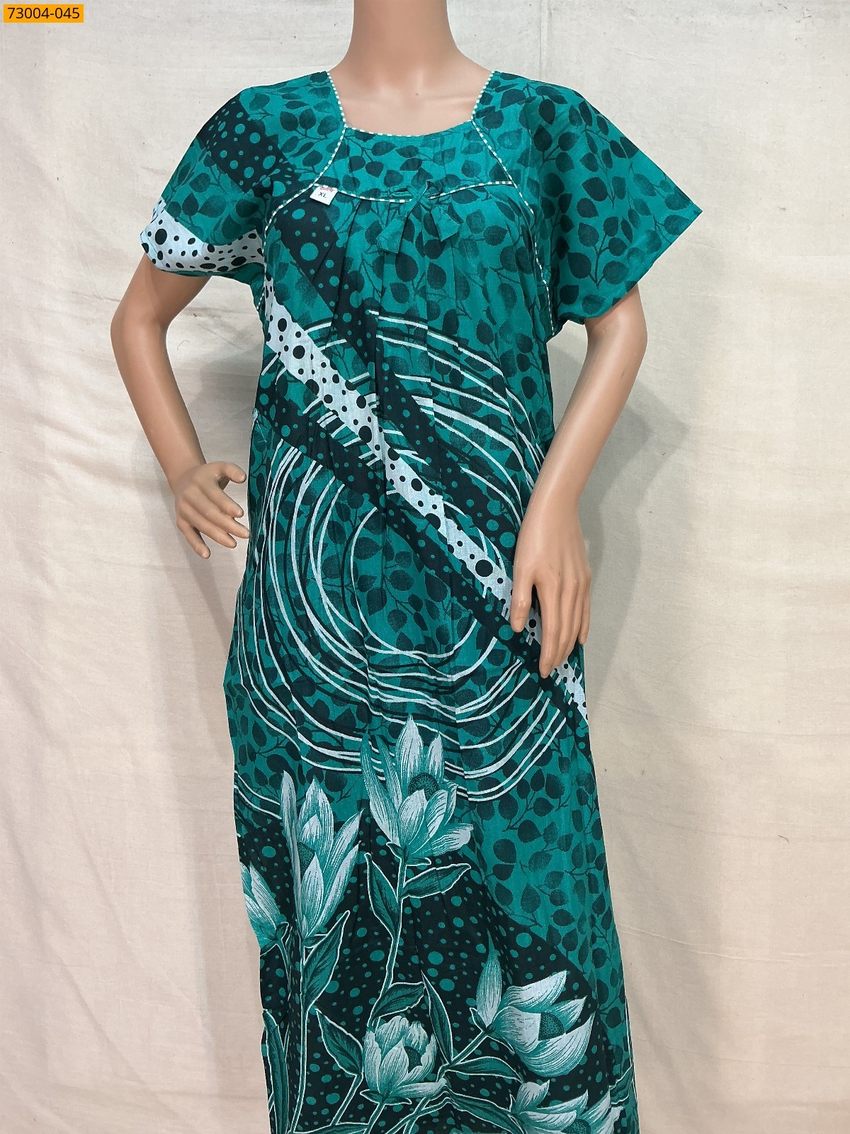 Cotton Printed Galaxy Nighty