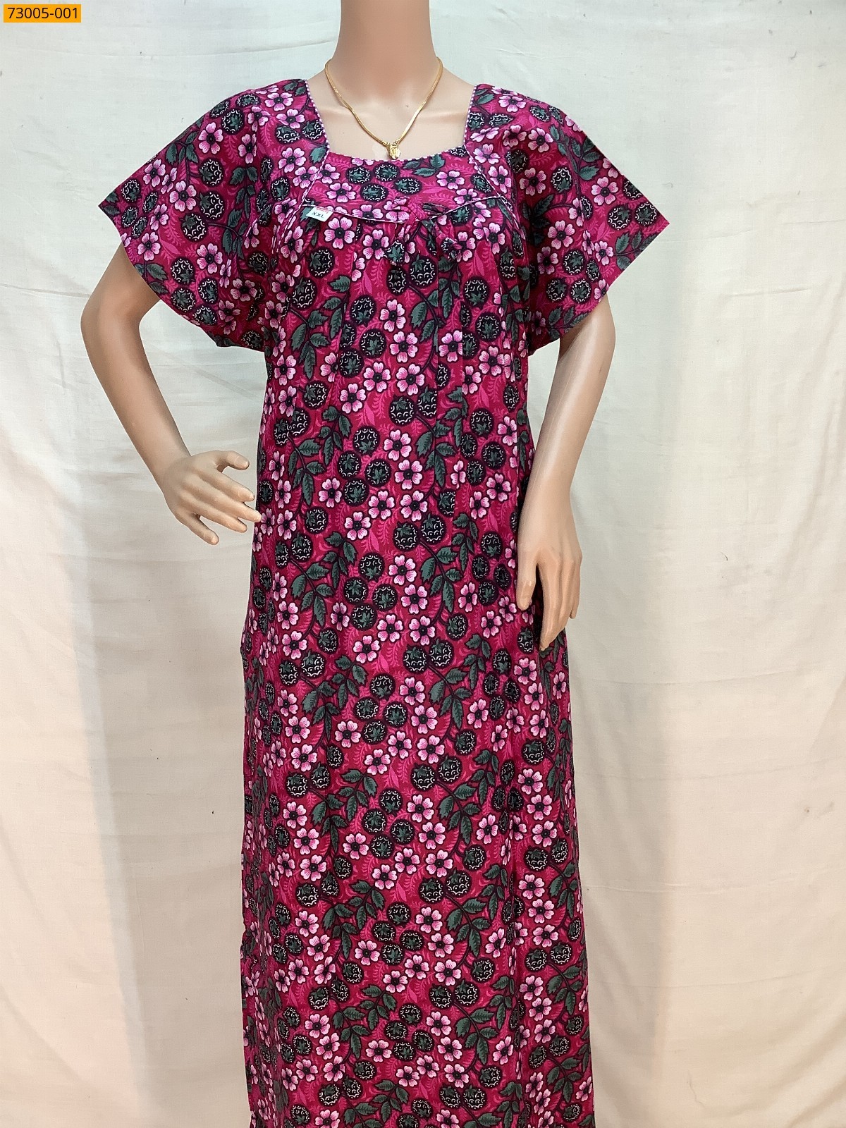 Cotton Printed Galaxy Nighty