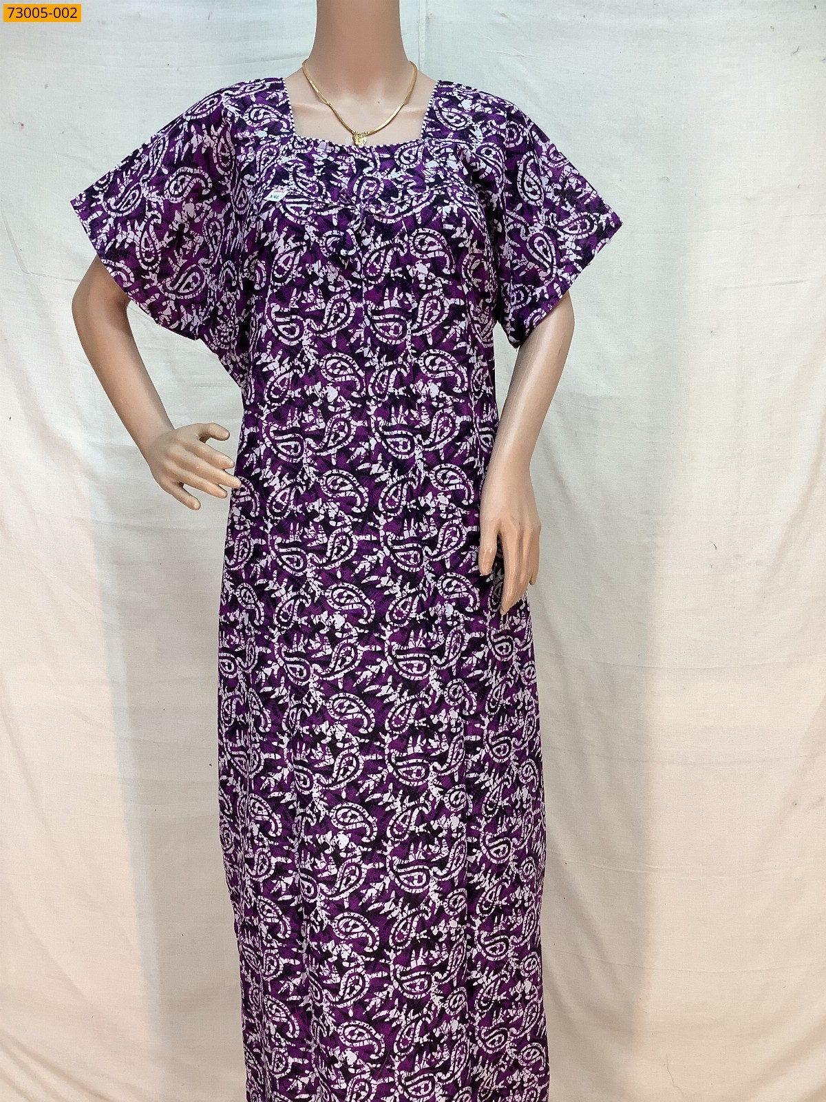 Cotton Printed Galaxy Nighty