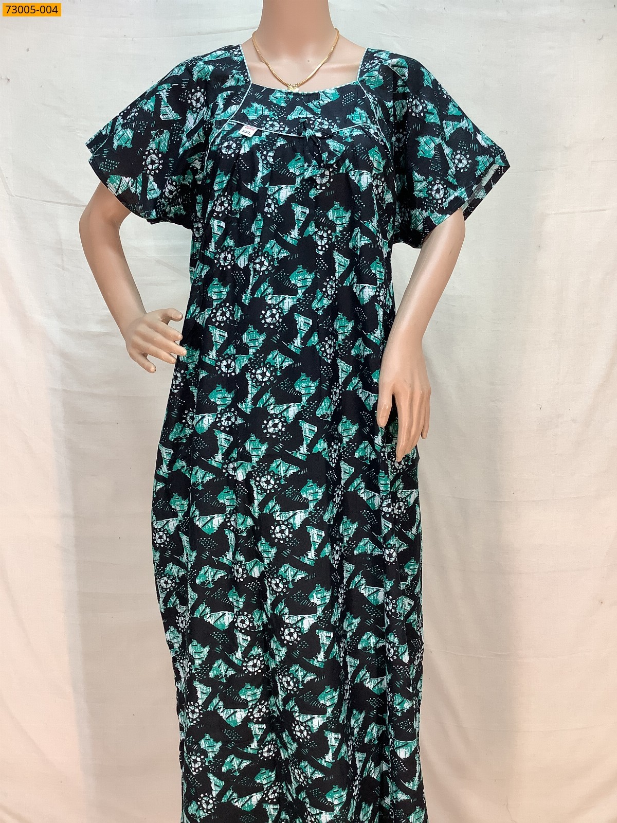 Cotton Printed Galaxy Nighty
