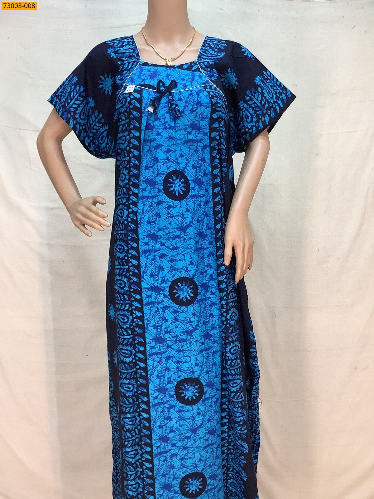 Cotton Printed Galaxy Nighty