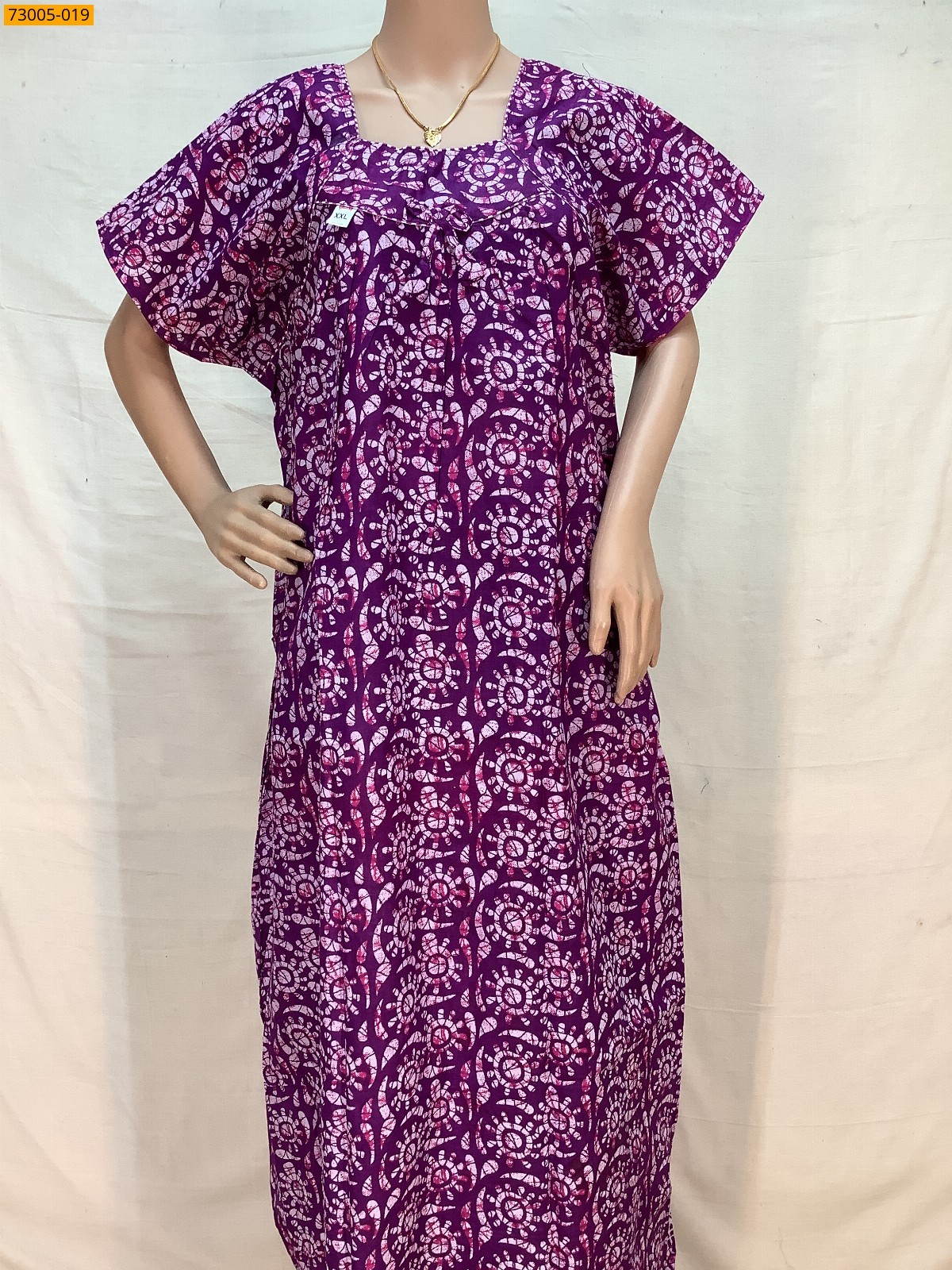 Cotton Printed Galaxy Nighty