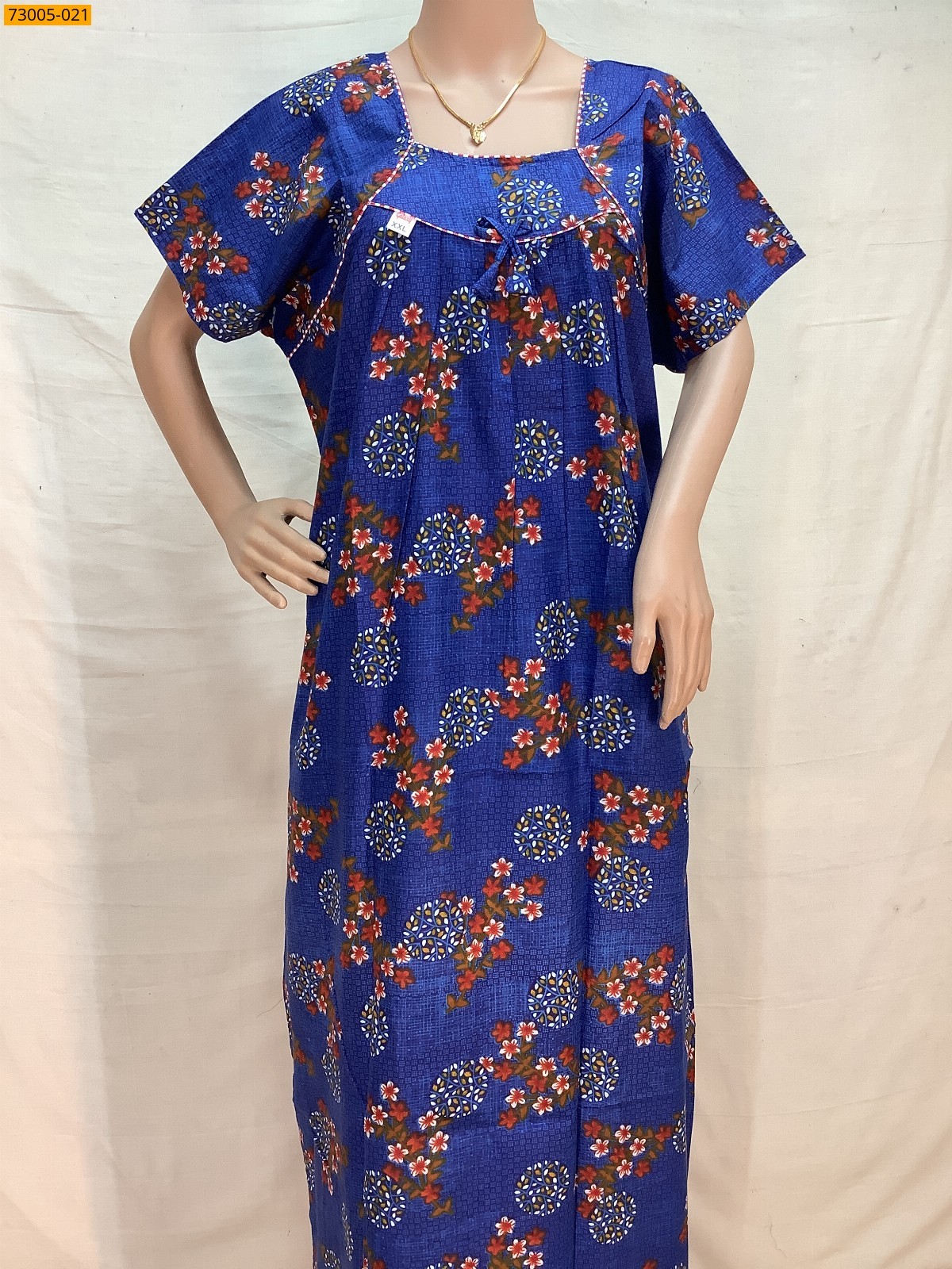 Cotton Printed Galaxy Nighty
