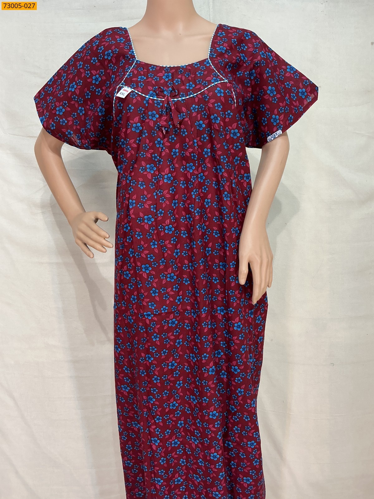 Cotton Printed Galaxy Nighty