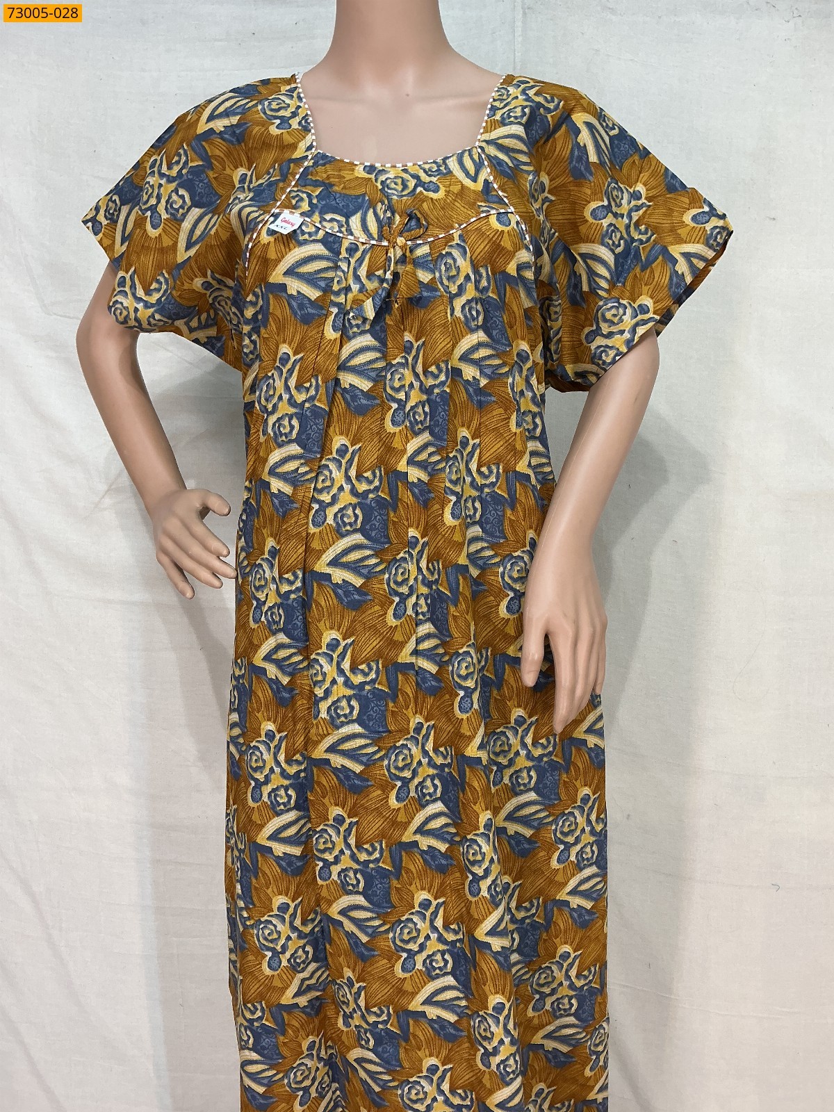 Cotton Printed Galaxy Nighty