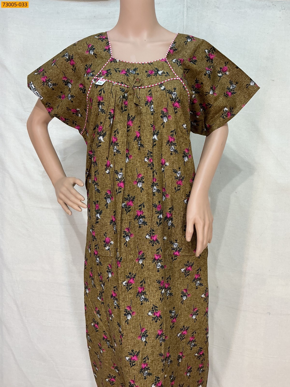 Cotton Printed Galaxy Nighty