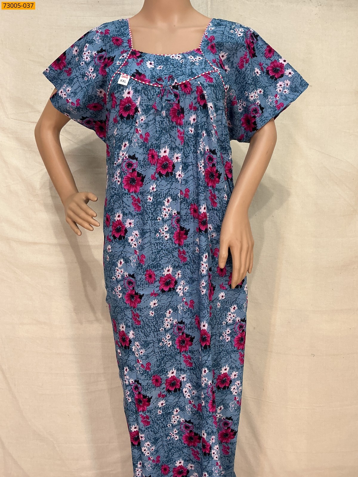 Cotton Printed Galaxy Nighty