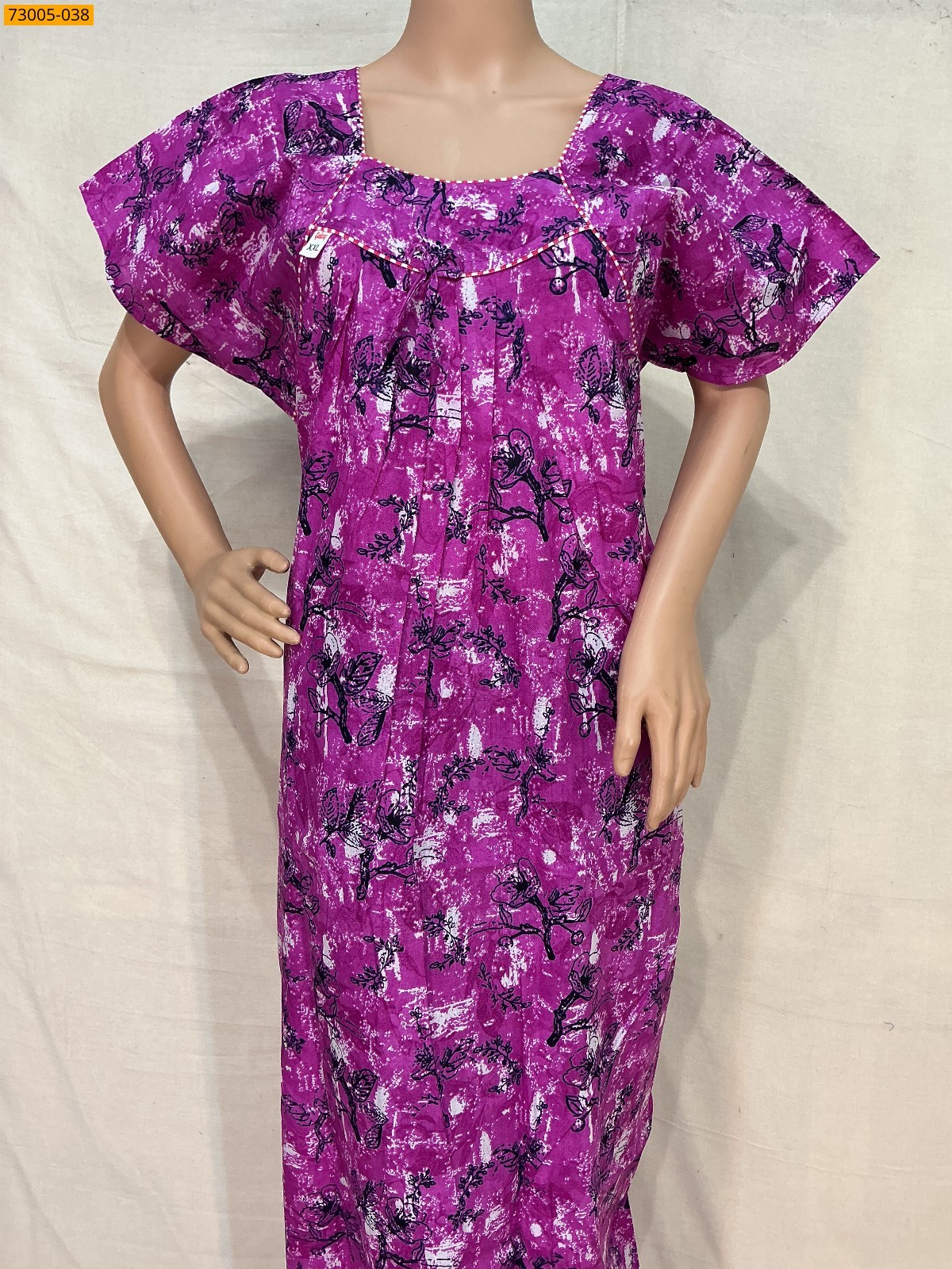 Cotton Printed Galaxy Nighty