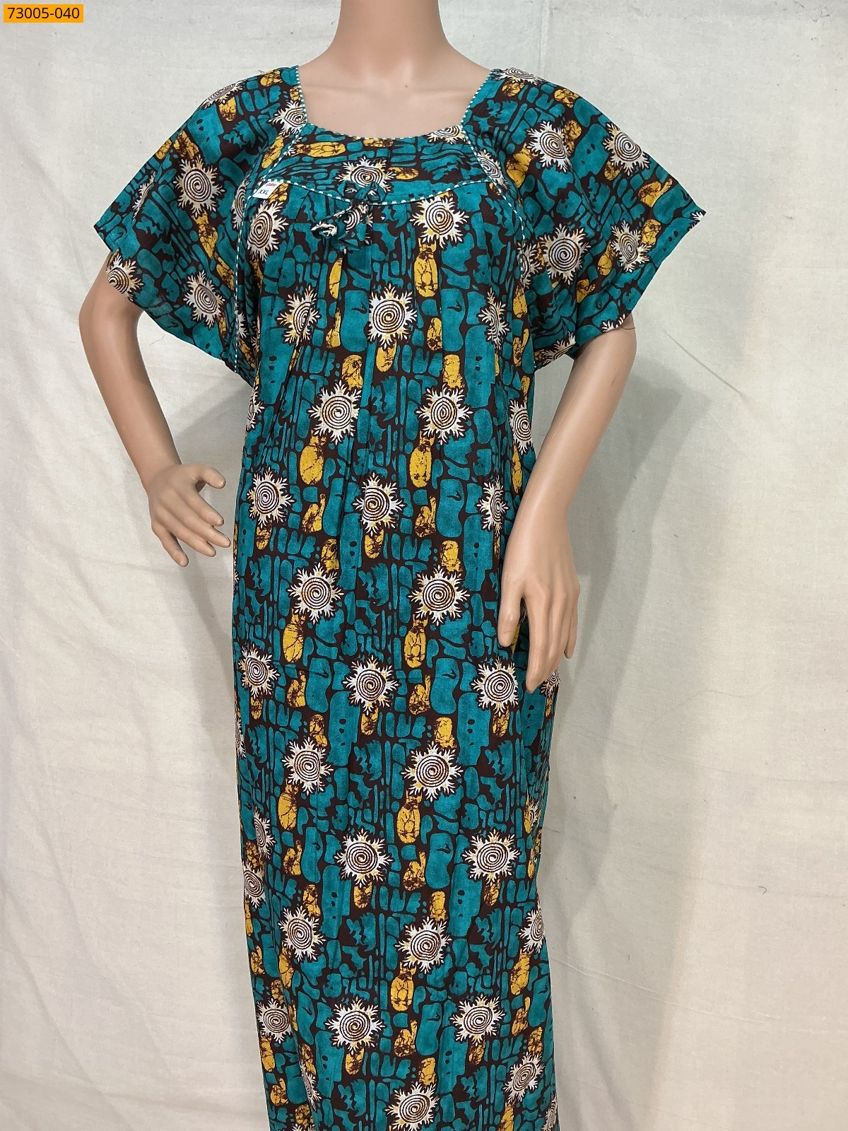 Cotton Printed Galaxy Nighty