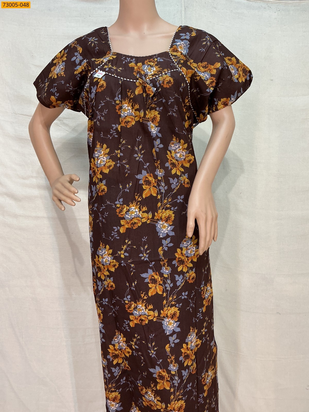 Cotton Printed Galaxy Nighty