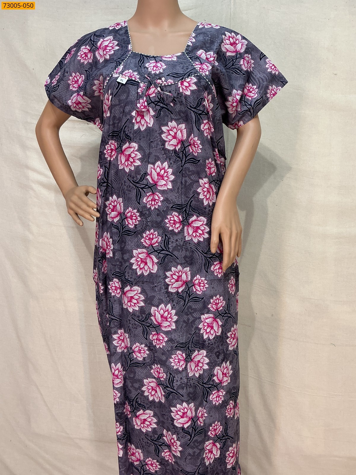 Cotton Printed Galaxy Nighty