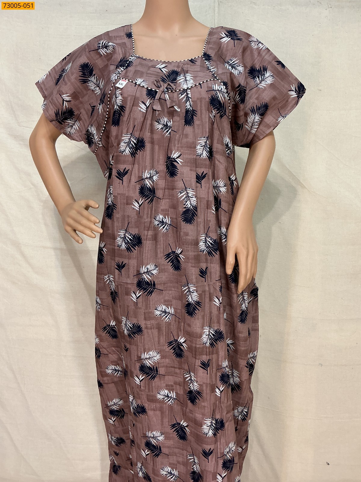 Cotton Printed Galaxy Nighty