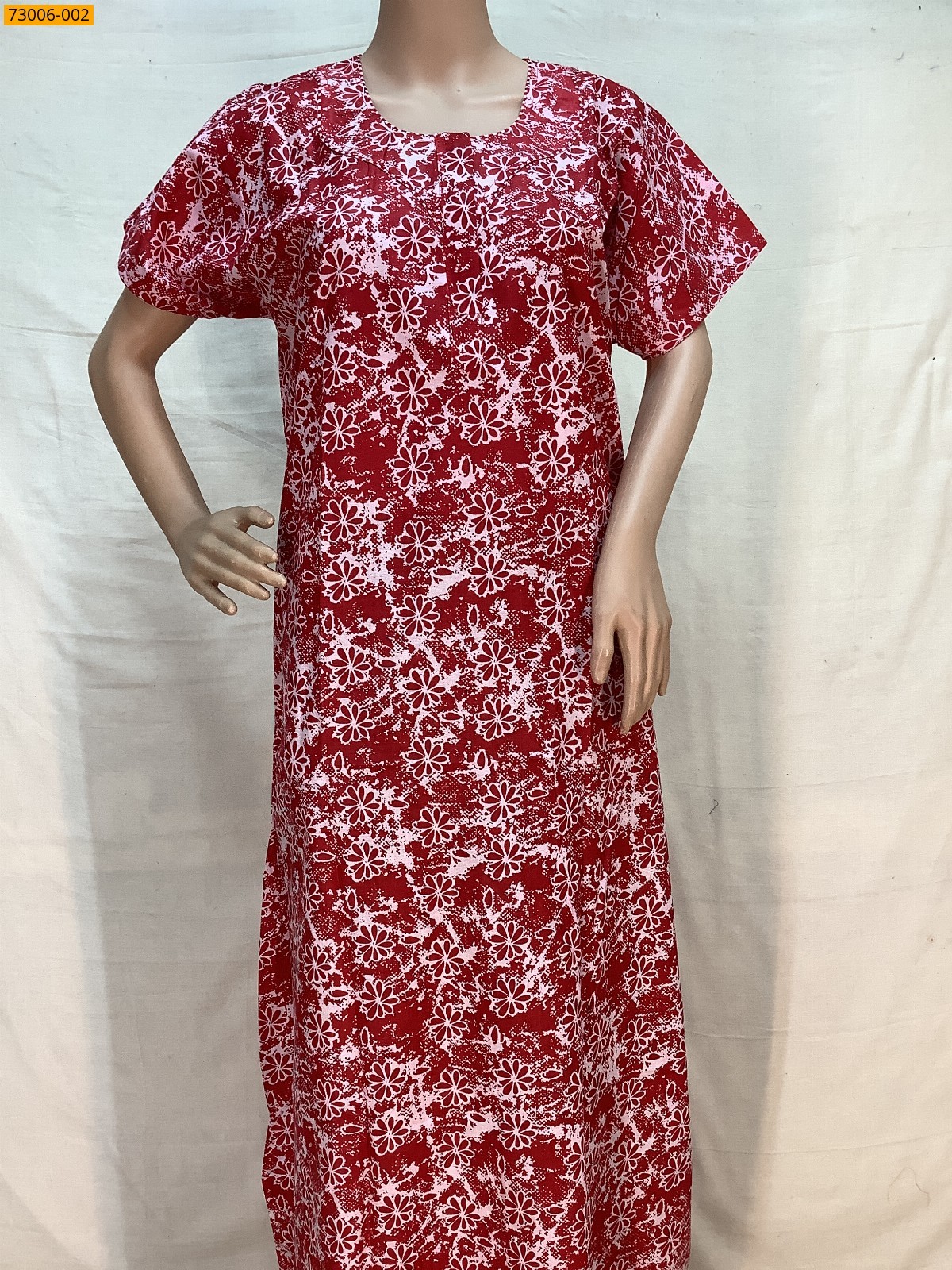 Cotton Printed Galaxy Nighty