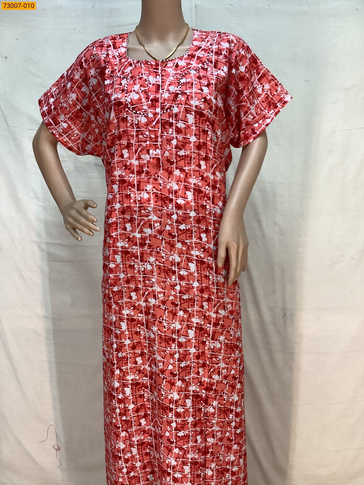 Cotton Printed Galaxy Nighty
