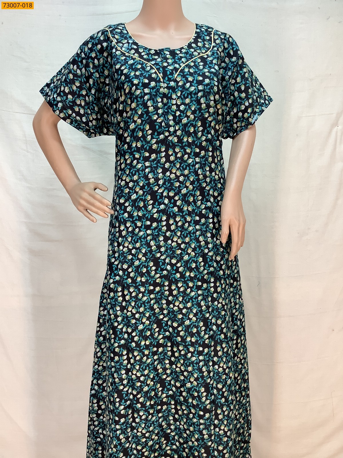 Cotton Printed Galaxy Nighty