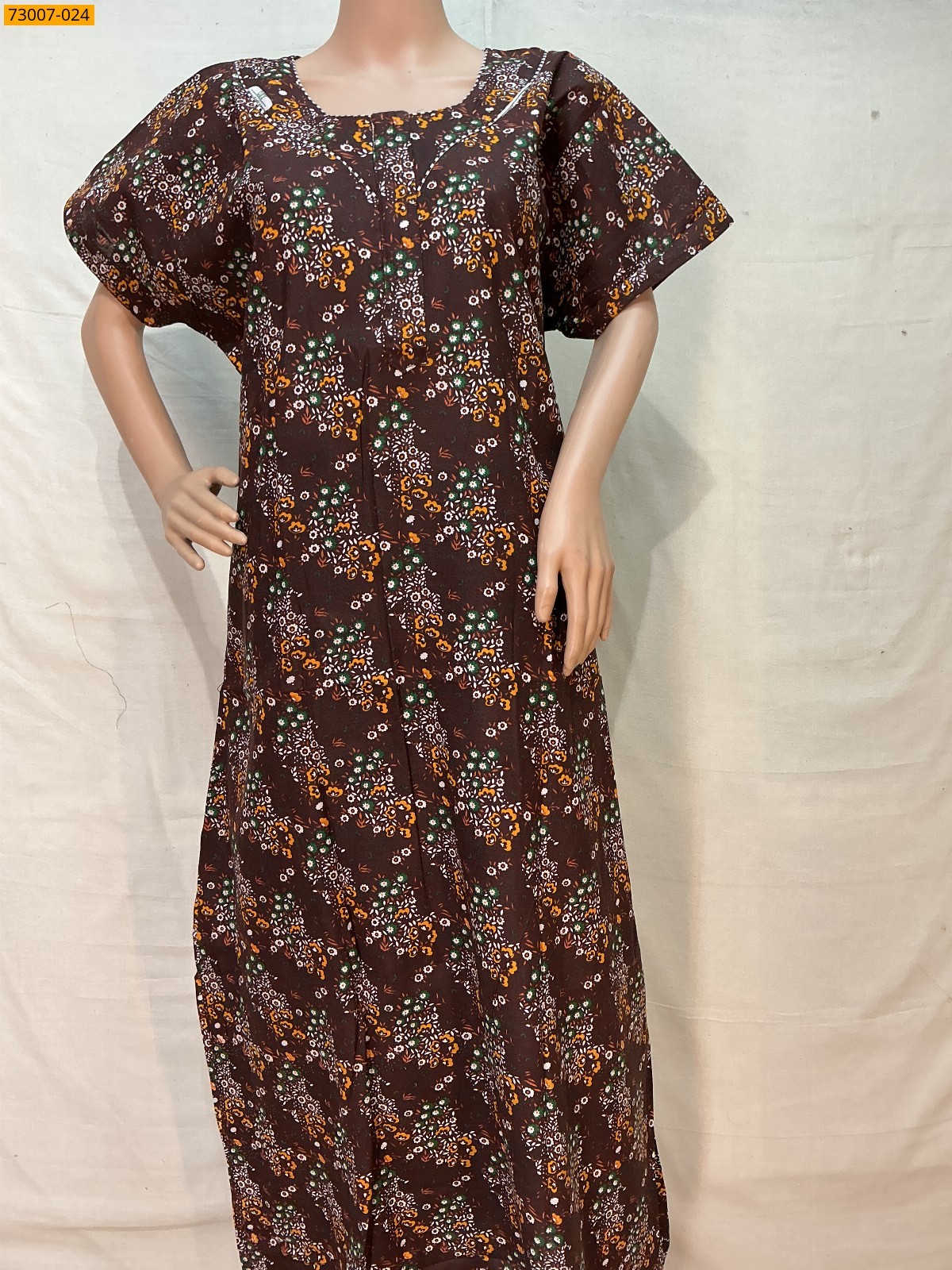 Cotton Printed Galaxy Nighty